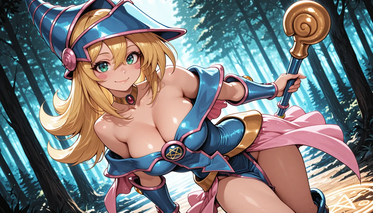 DARK MAGICIAN GIRL YU-GI-OH! P1 page 10 full