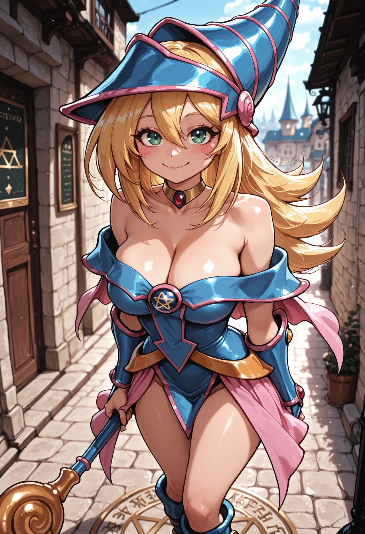 DARK MAGICIAN GIRL YU-GI-OH! P1 page 2 full