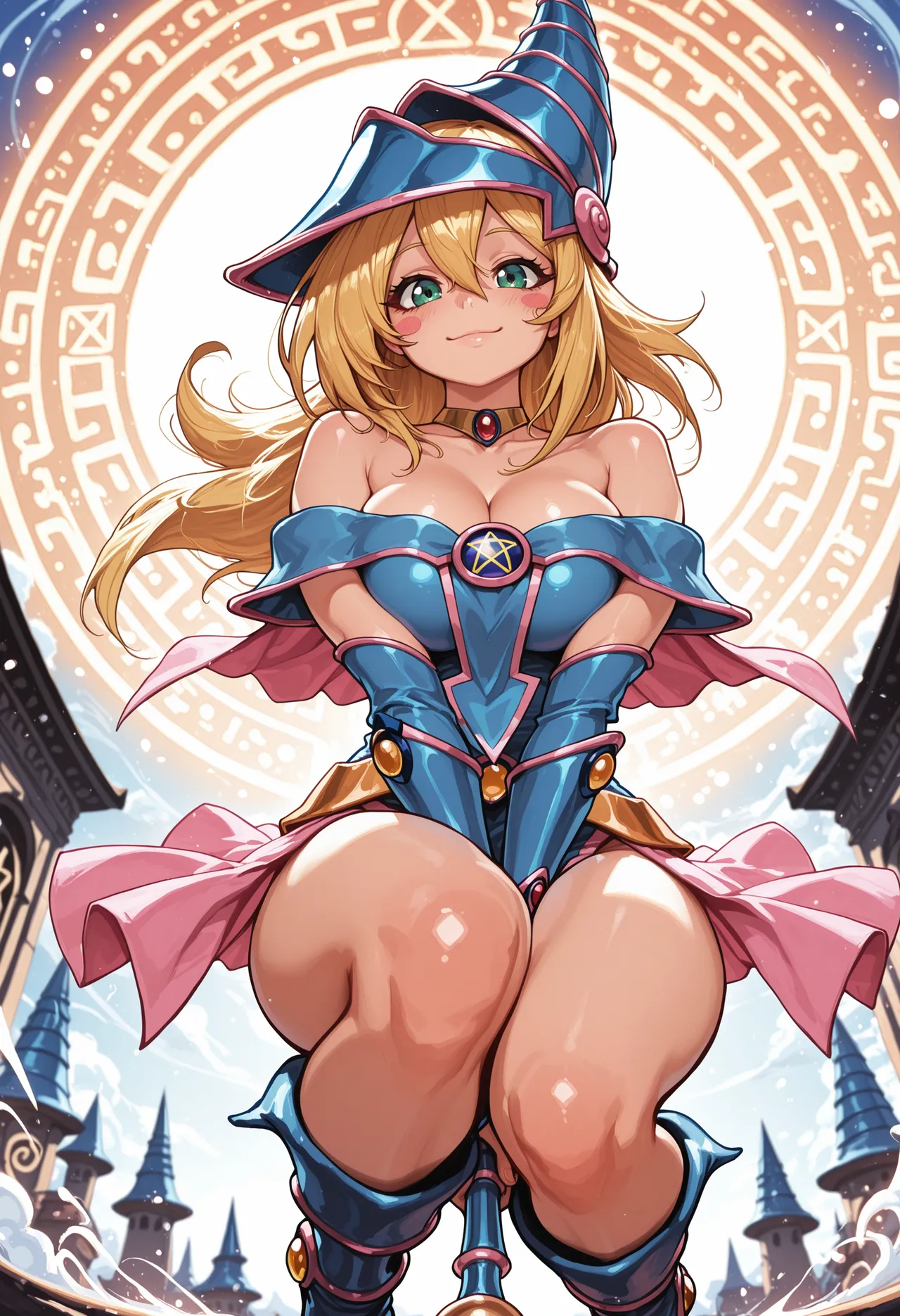 DARK MAGICIAN GIRL YU-GI-OH! P1 page 3 full