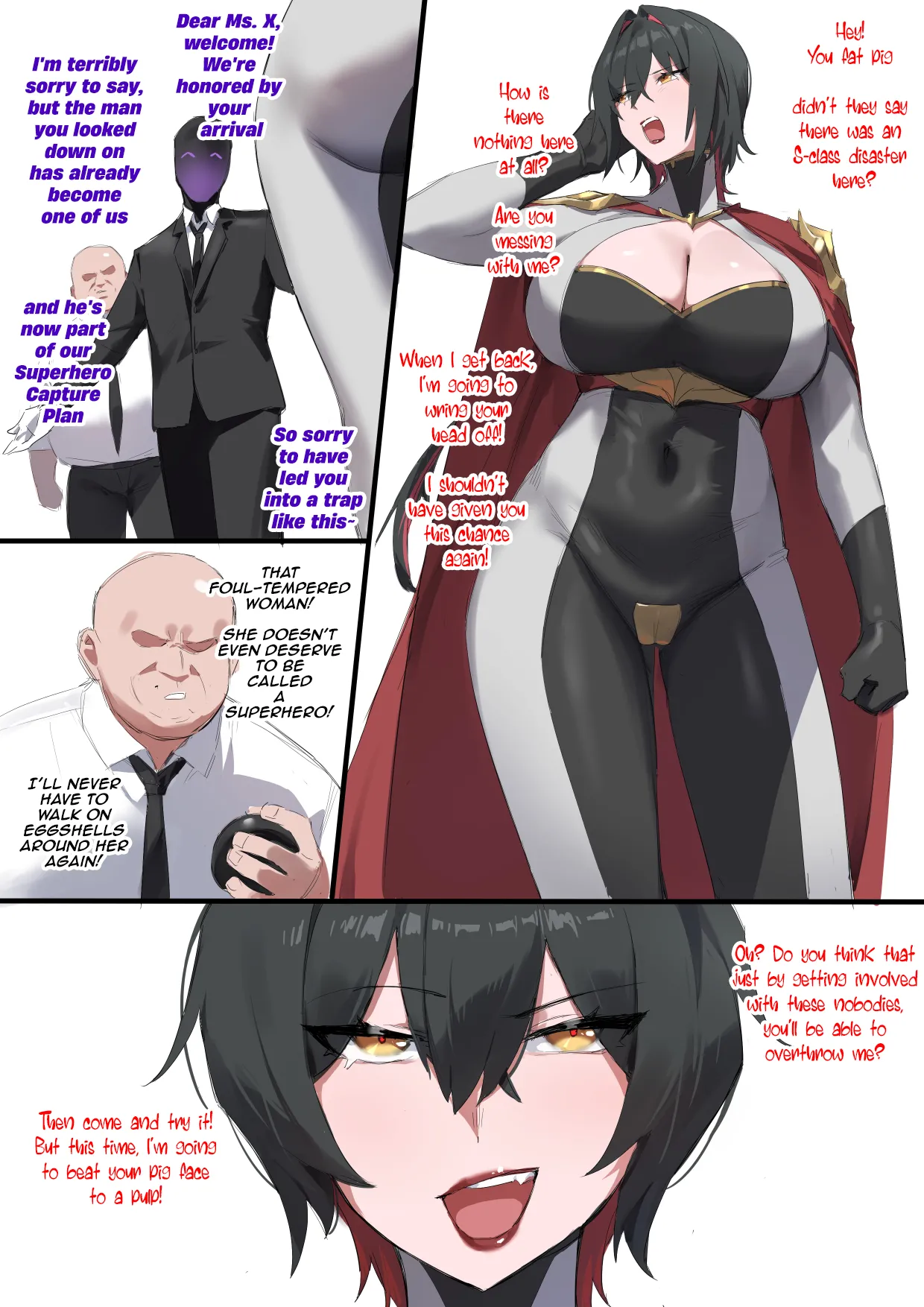 X City Superhero Association - X Super Girl page 3 full