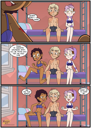 Amity tries dick for the first time cover