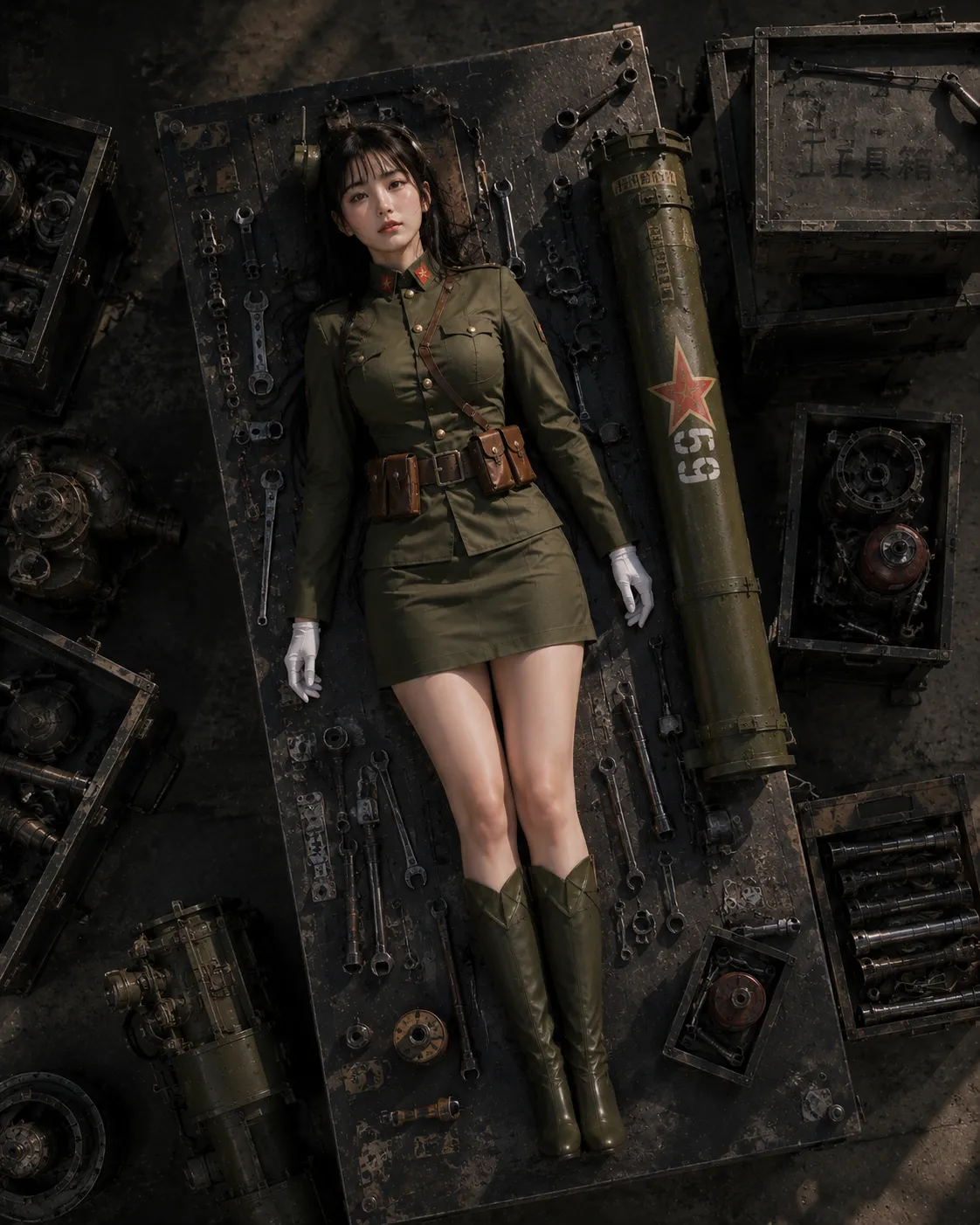 Reversed Front-Inspired Fan Art — Type 95 Tank Under Maintenance page 6 full