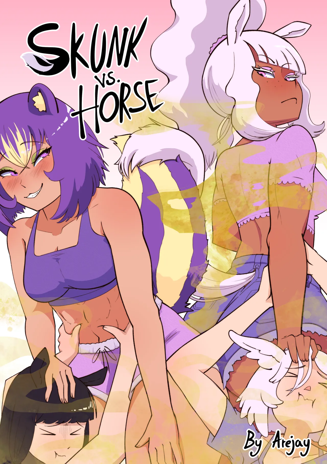 Skunkgirl vs. Horsegirl page 1 full