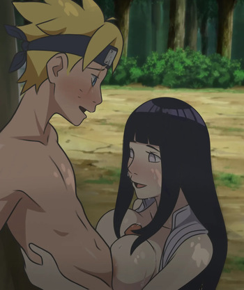 Boruto Hinata set cover