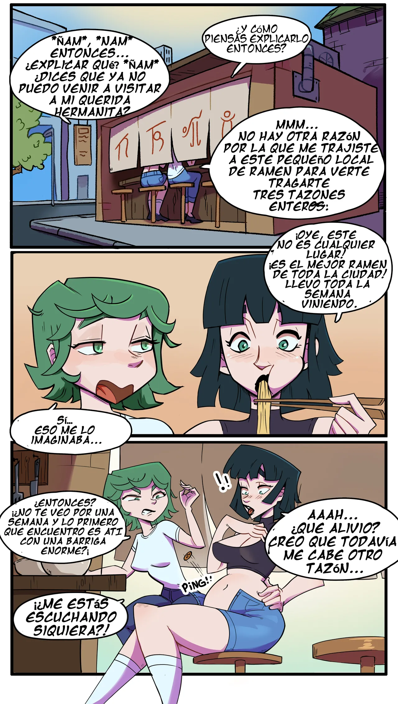 OPM Comic - Sister vs Sister page 5 full