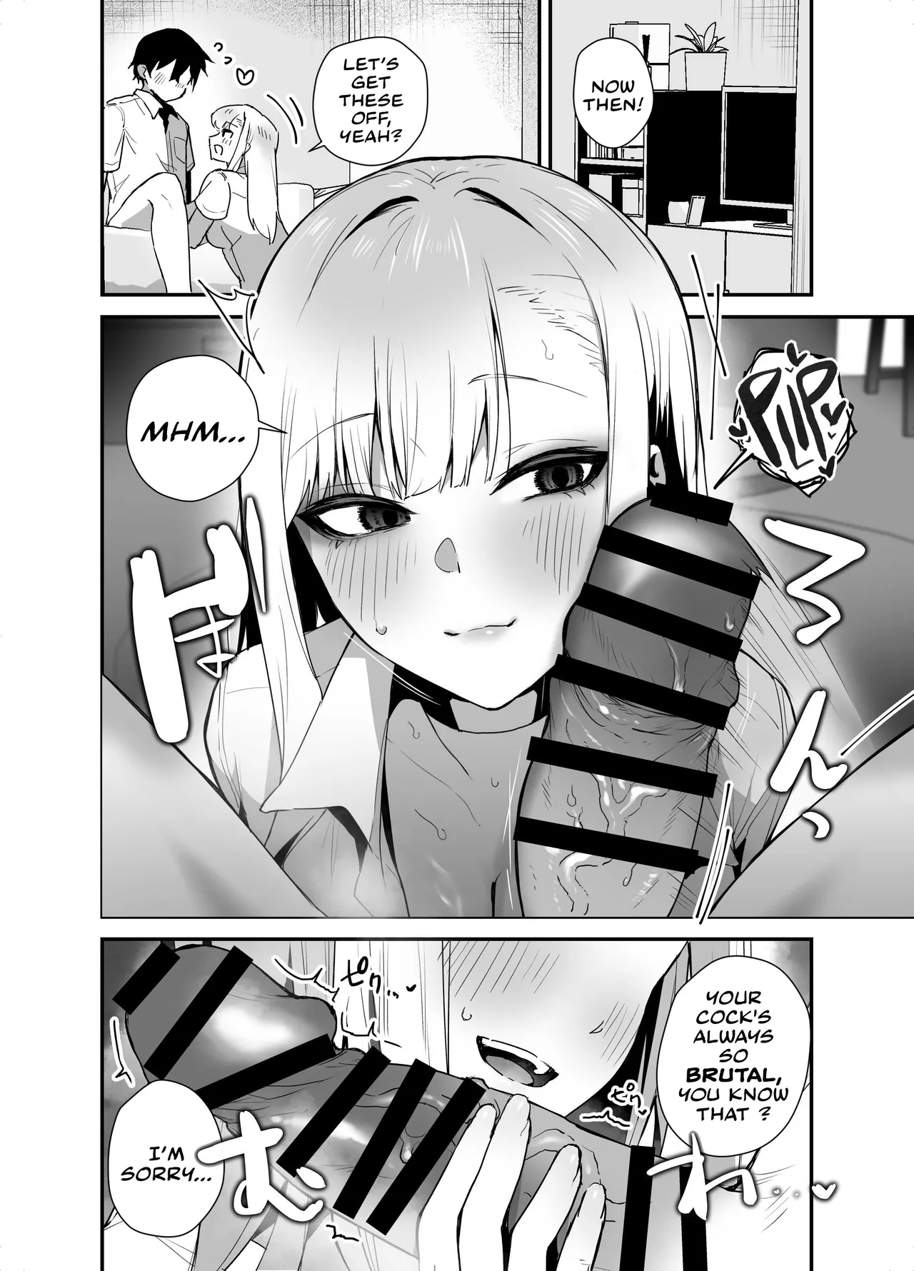 After I Refused A Blowjob From An Uninvited Slutty, Passionate Gal, I Gave Her A Creampie Confession And Had Lots Of Sweet, Loving Sex With Her! | Gachi Koi Bitch Gal no Oshikake Fella o Kotowattara Nakadashi Kokuhaku &amp; Amaama Icha Love Koubi Suru Koto ni Natta Hanashi page 10 full