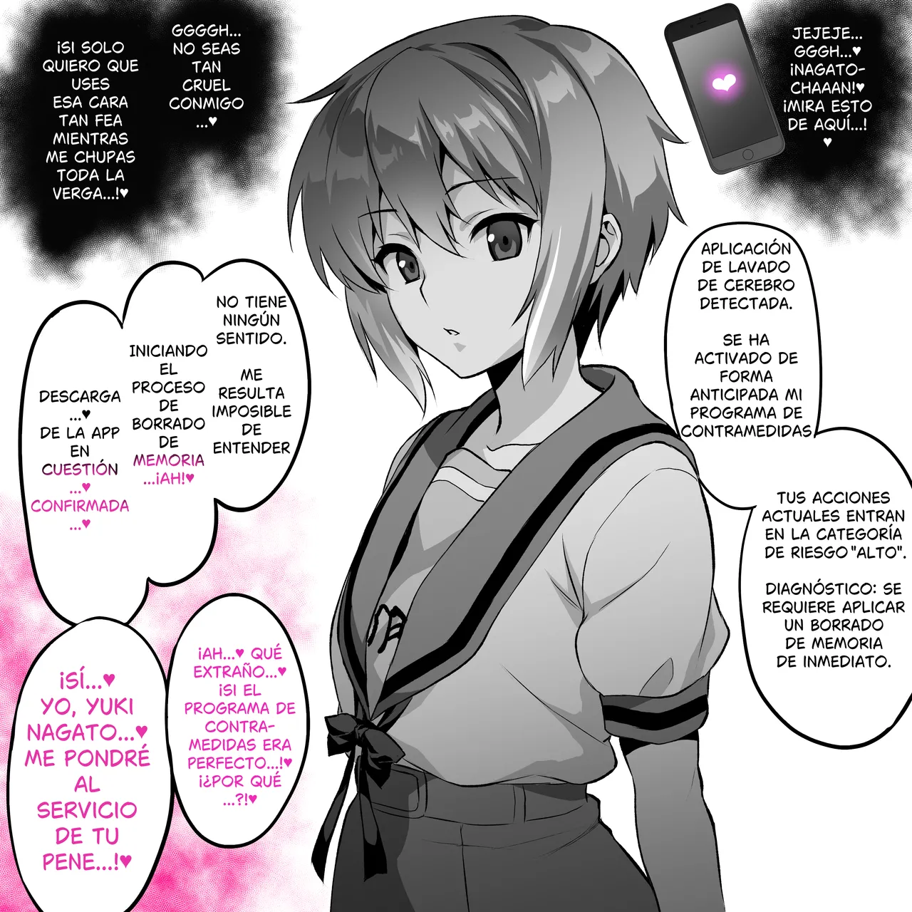 Nagato 〇ki 〇〇apuri de busaiku hyottoko fera | La felación con cara deformada de 〇ki Nagato para un tipo feo usando una aplicación page 1 full