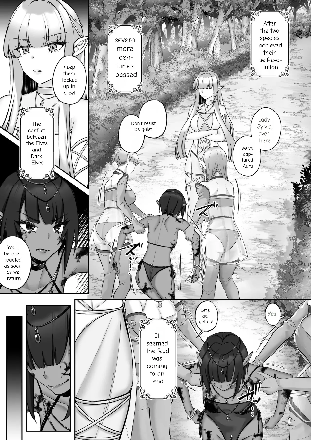 The Fall of the Elves: Imprinting Lewd Marks on Elves and Turning Them into Lesbians page 4 full