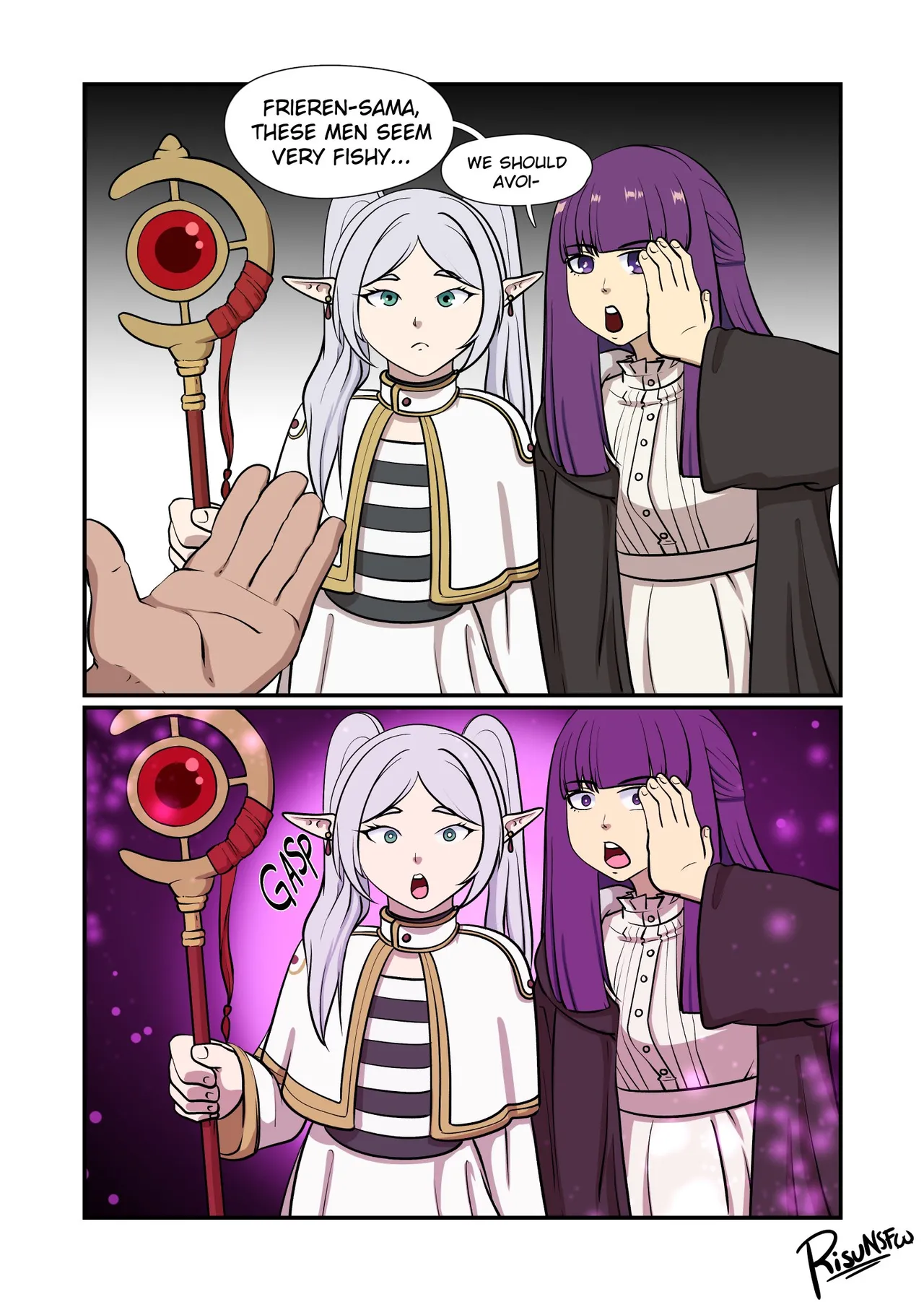 RisuNSFW - Frieren &amp; Fern's Swap Spell page 1 full