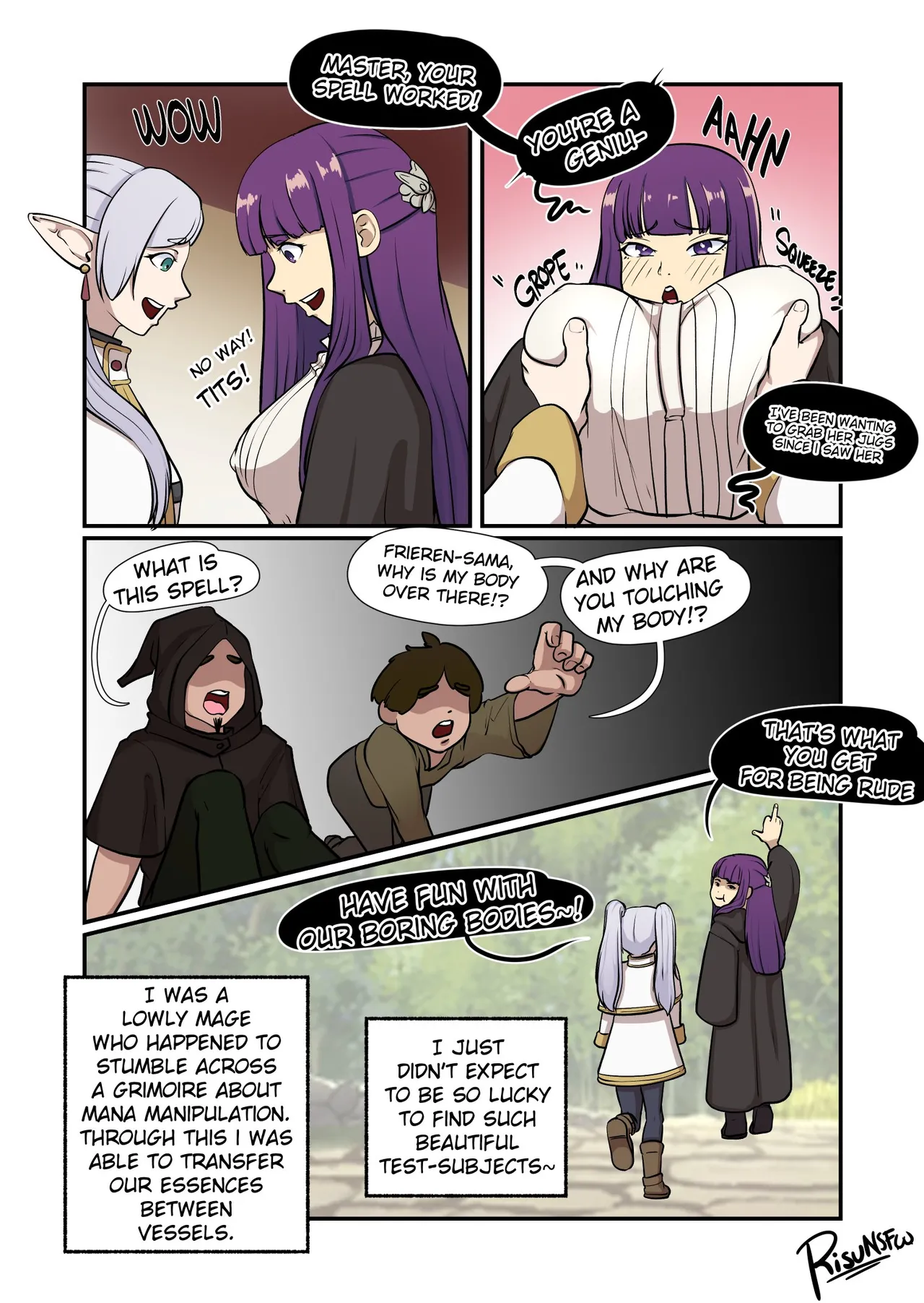 RisuNSFW - Frieren &amp; Fern's Swap Spell page 2 full