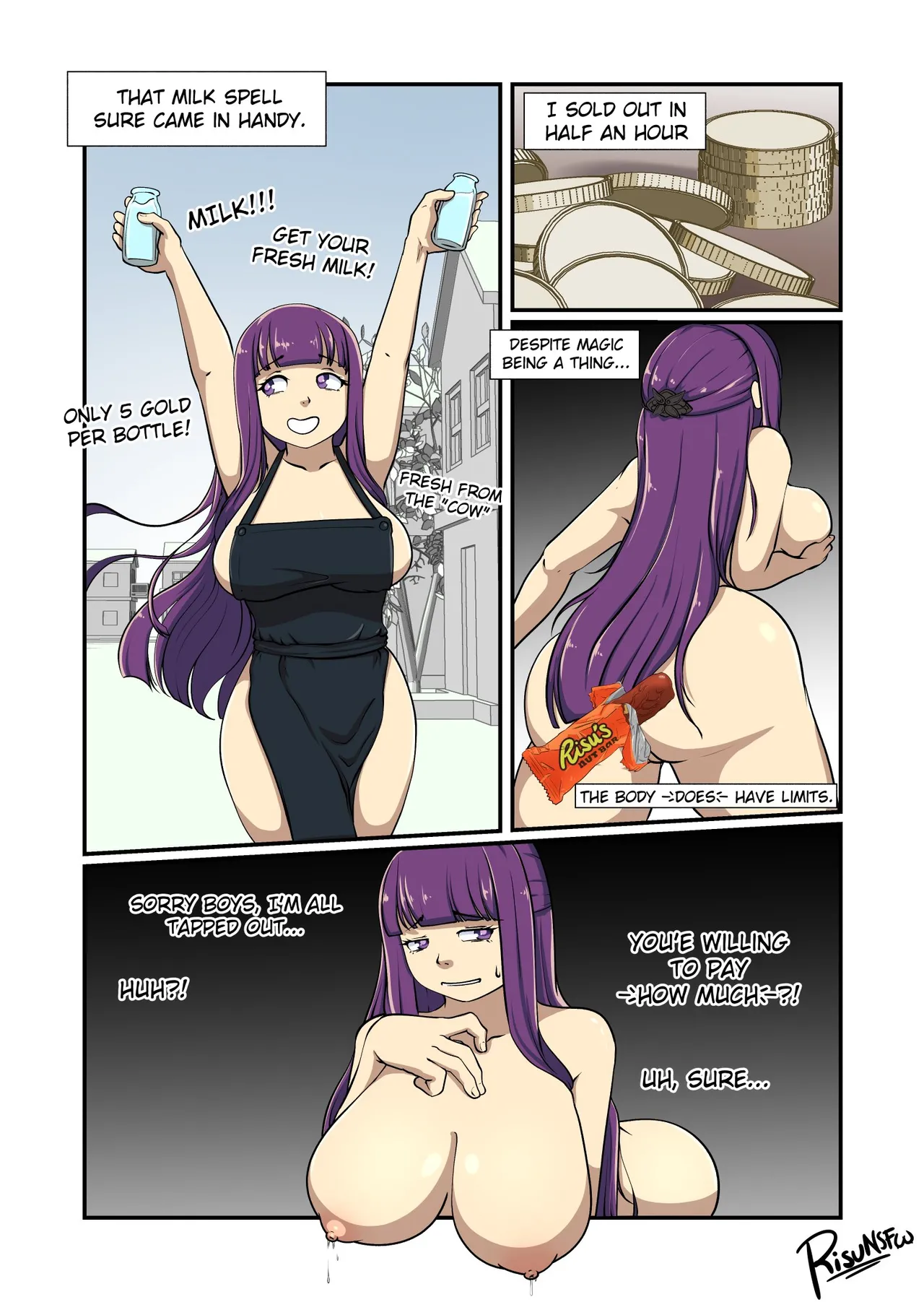 RisuNSFW - Frieren &amp; Fern's Swap Spell page 9 full