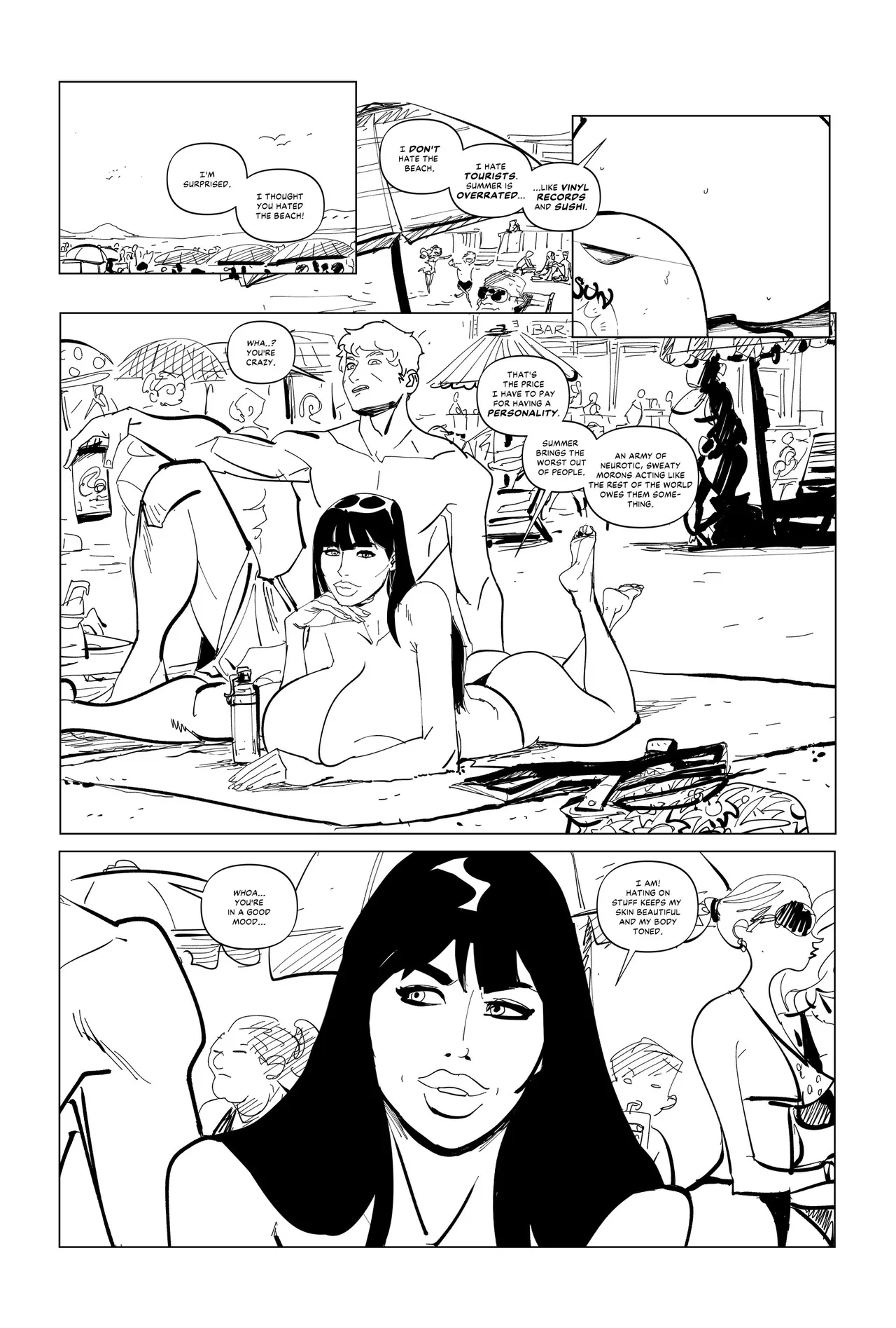 Onesheeparmy comics previews page 2 full