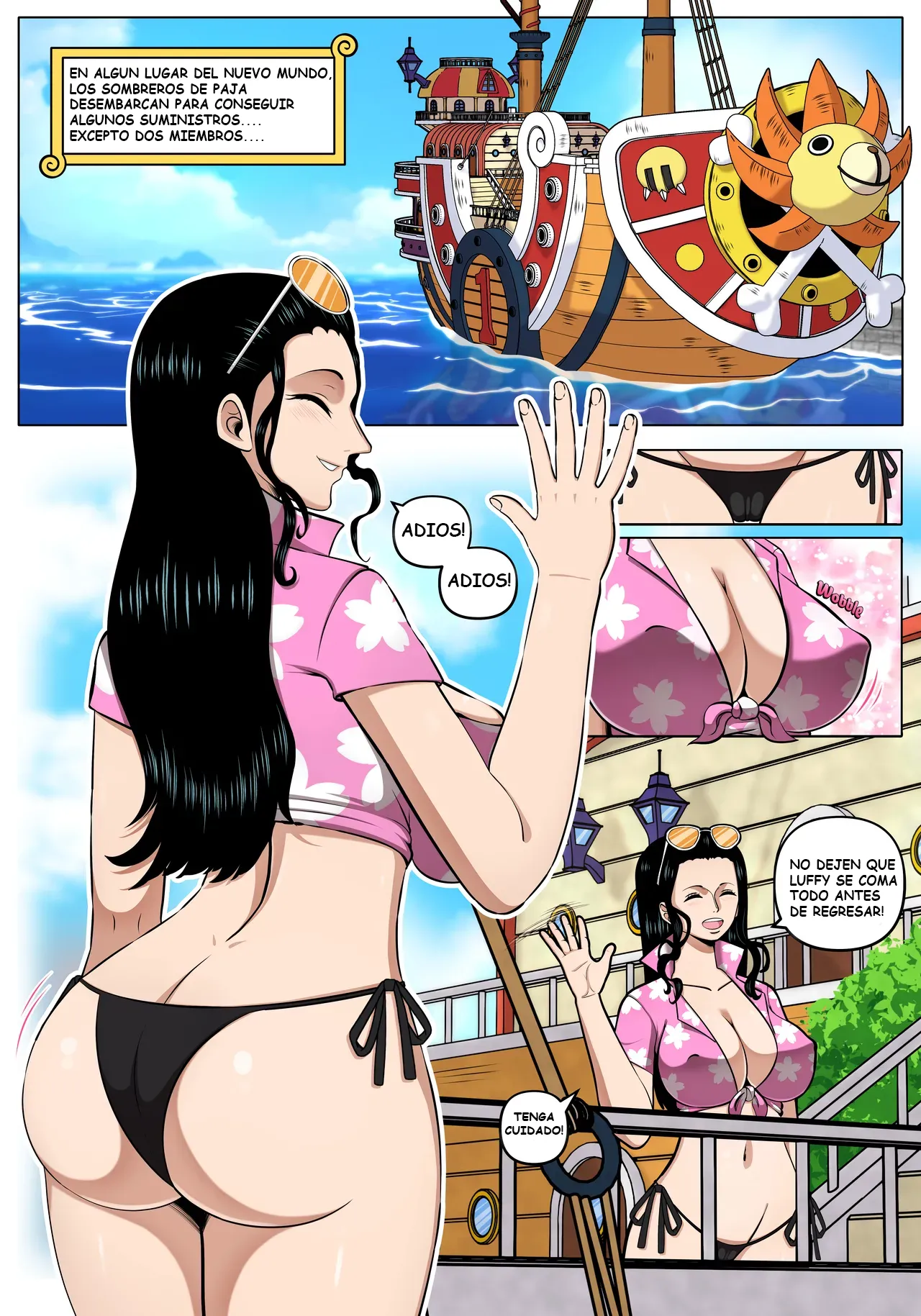 Robin x Zoro page 1 full