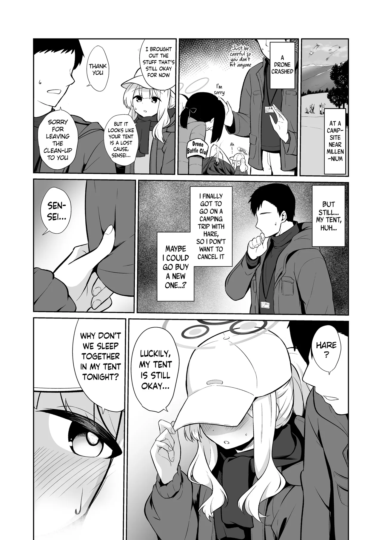 Hare to Tent in page 2 full