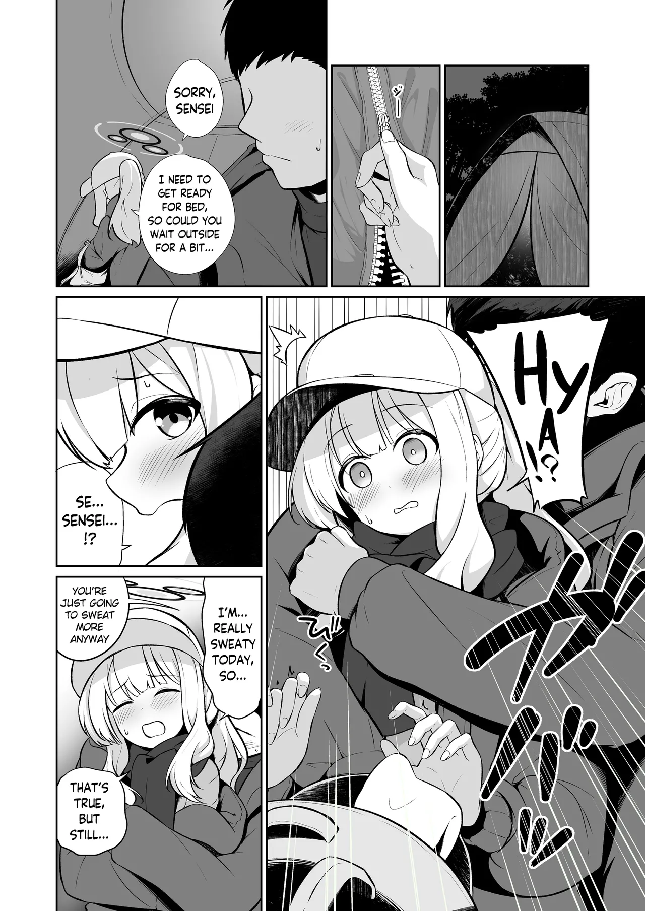 Hare to Tent in page 3 full