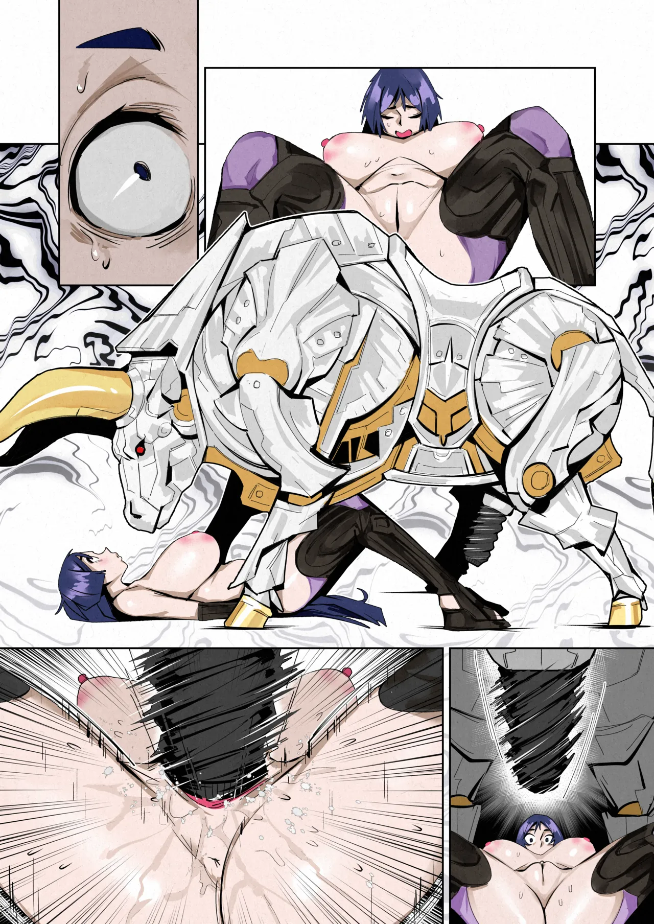 「源頼光」VS「エウロペ」+bonus page 9 full