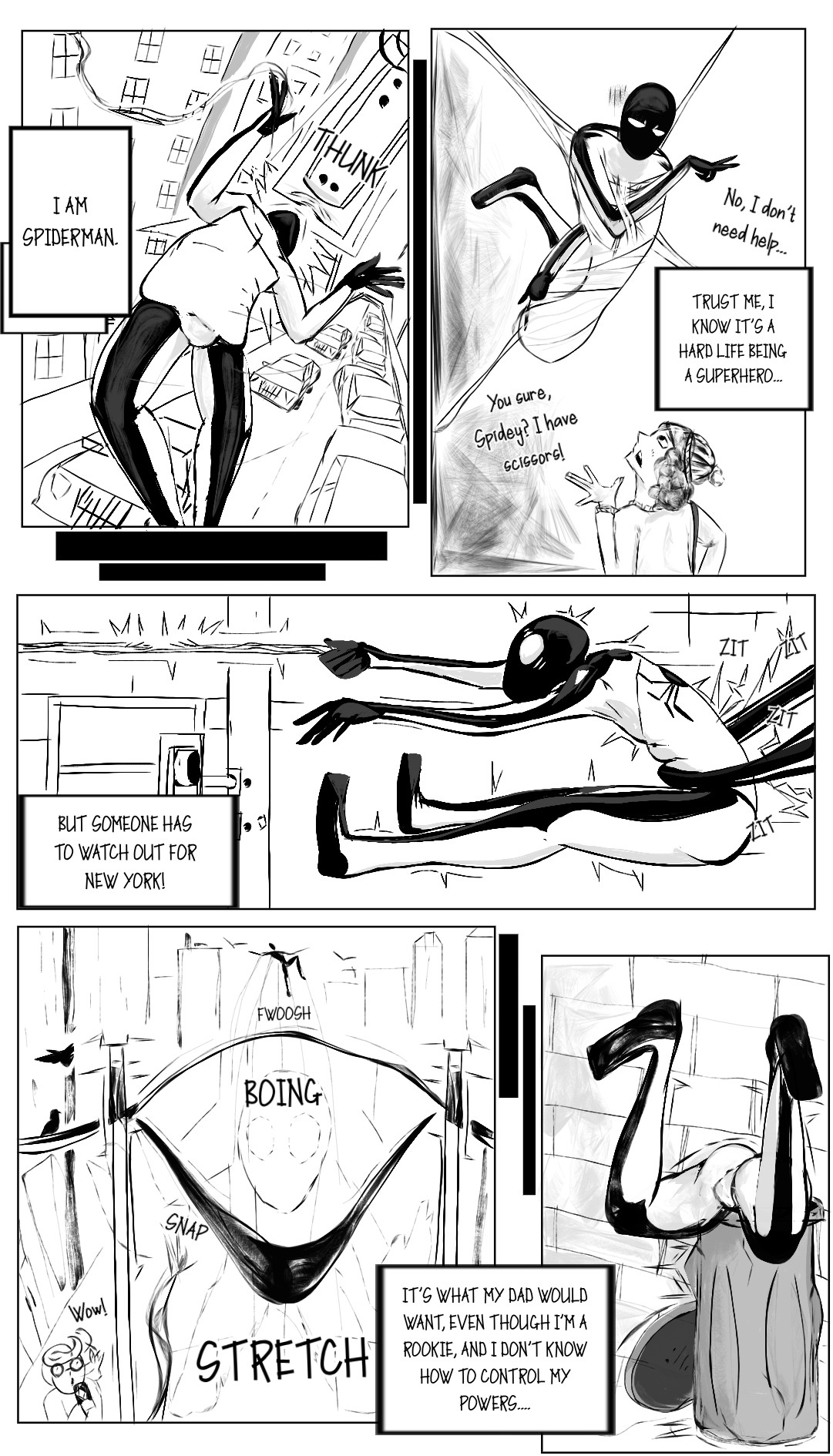 Spiderman: Eaten&amp;Beaten! page 3 full