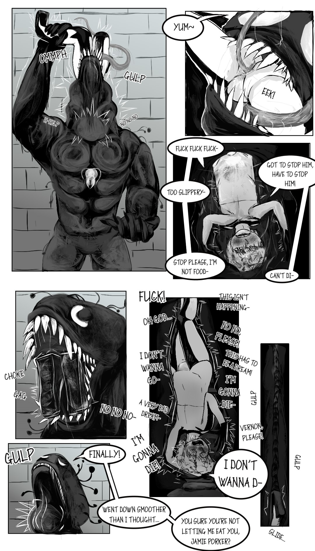 Spiderman: Eaten&amp;Beaten! page 8 full