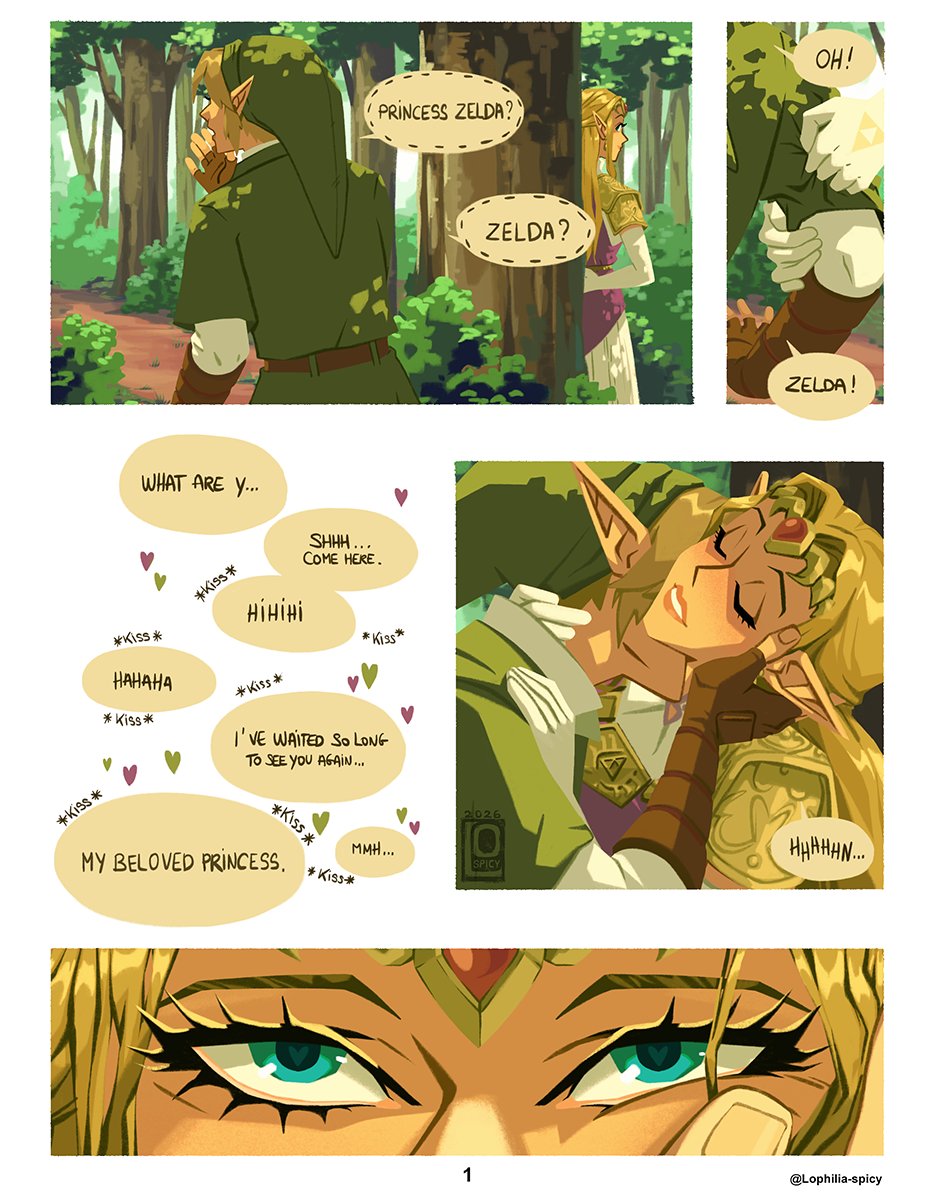 Link &amp; Zelda's Secret Rendezvous page 3 full