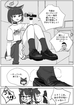 バンドカズサの練習後足臭責め