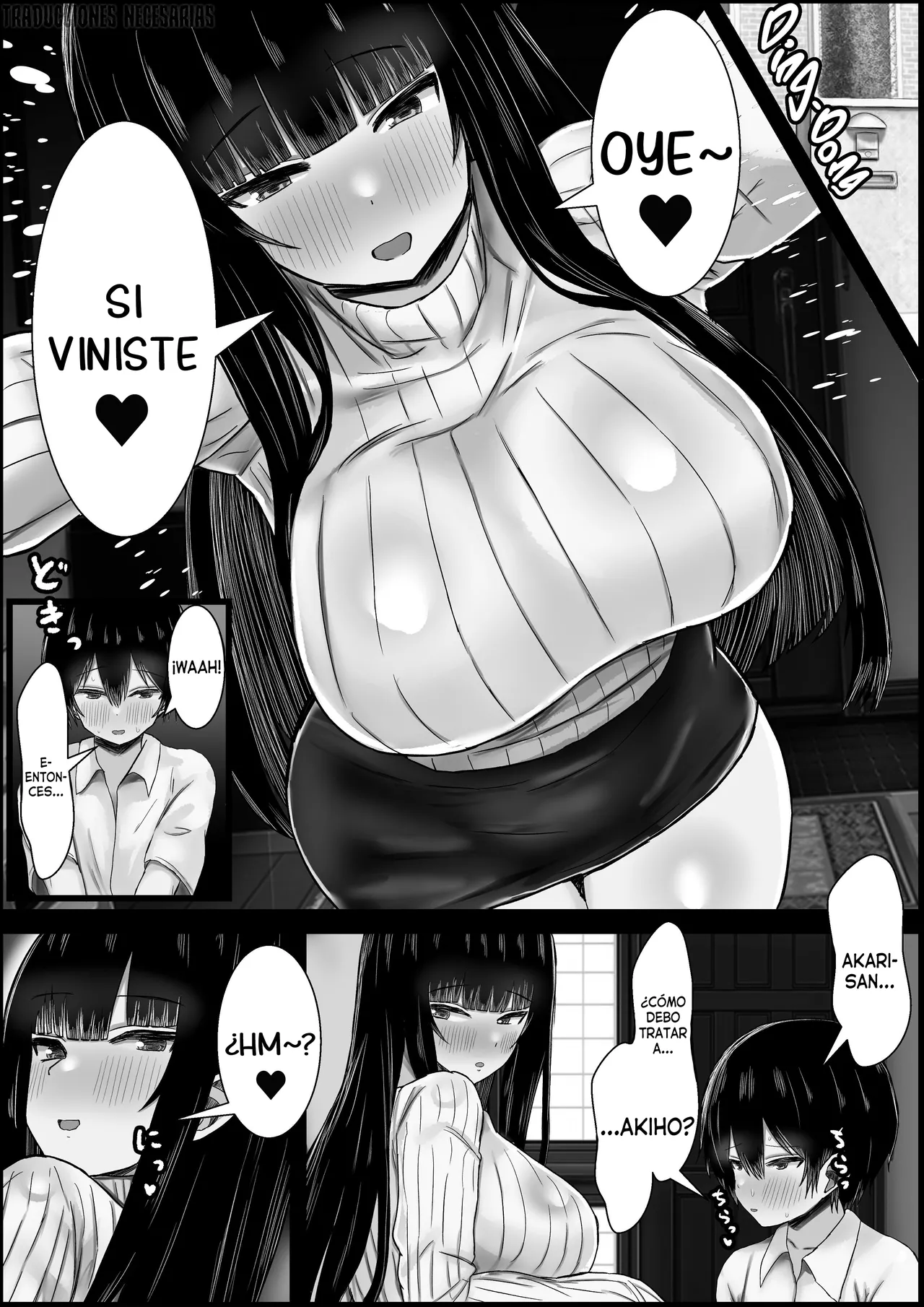 Can I Cuck You? ~Sexy Sexy Mama Snacks on her Daughter's Boyfriend~ | Puedo robarte a tu novio♥ Una mamá sexy prueba un poco al novio de su hija♥ page 5 full