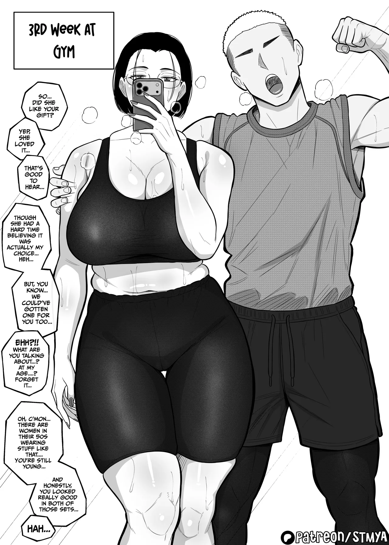 Mrs. Shimura’s affair progression page 9 full
