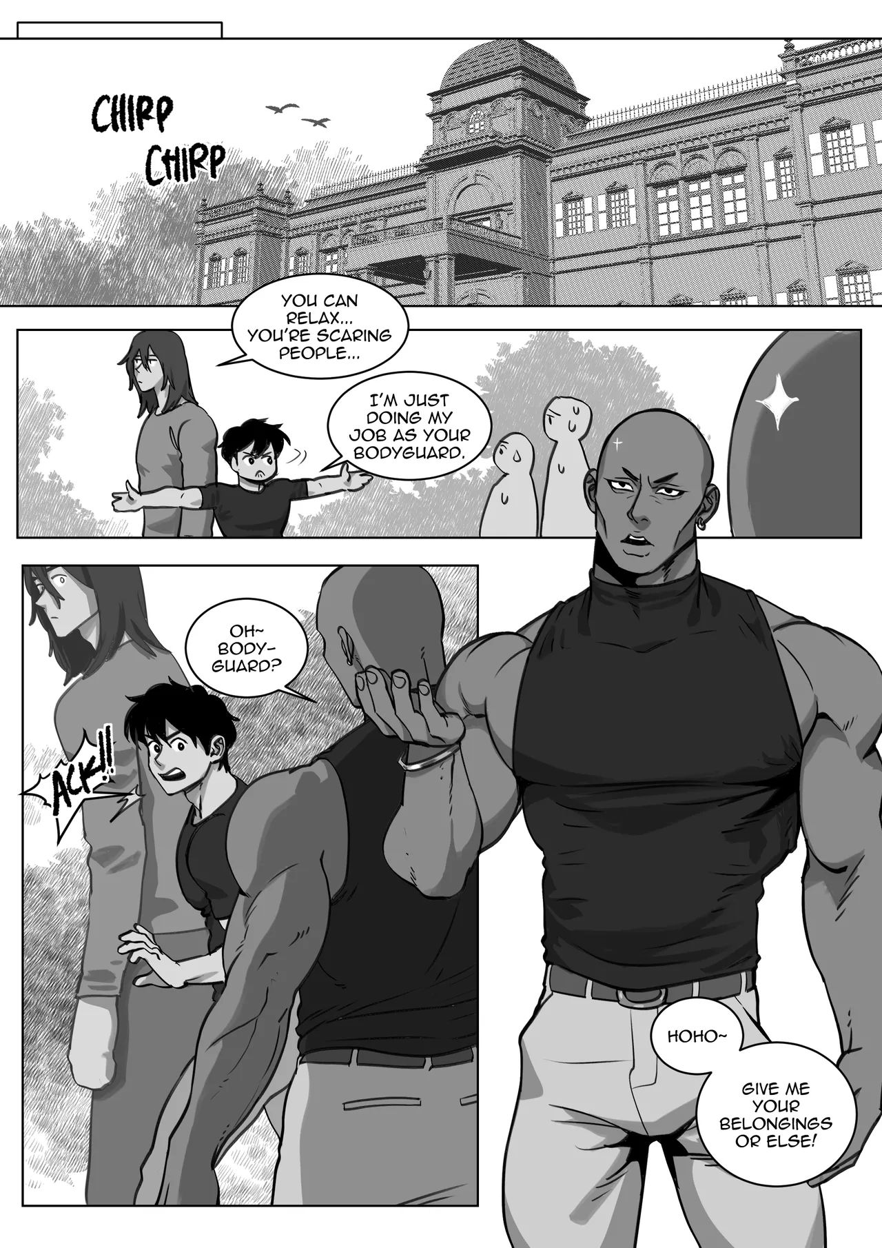 Giant's Little Bodyguard page 8 full