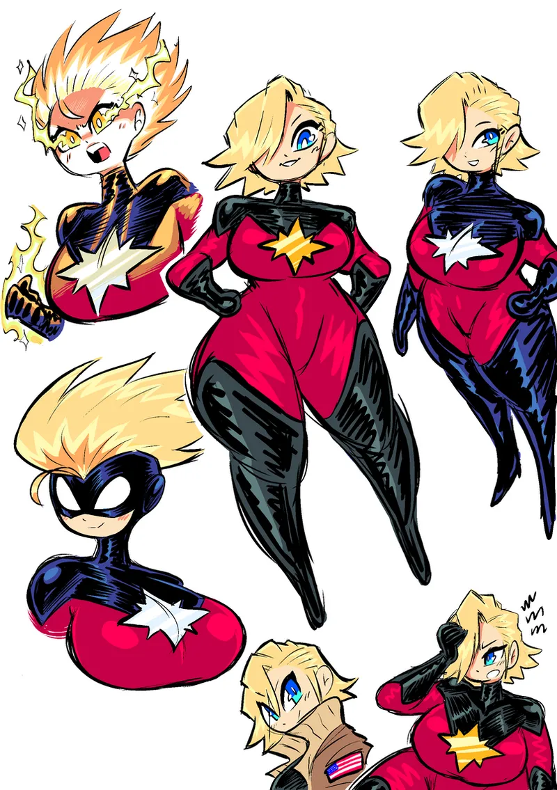 Comic book girls by Theguywhodrawsalot page 2 full