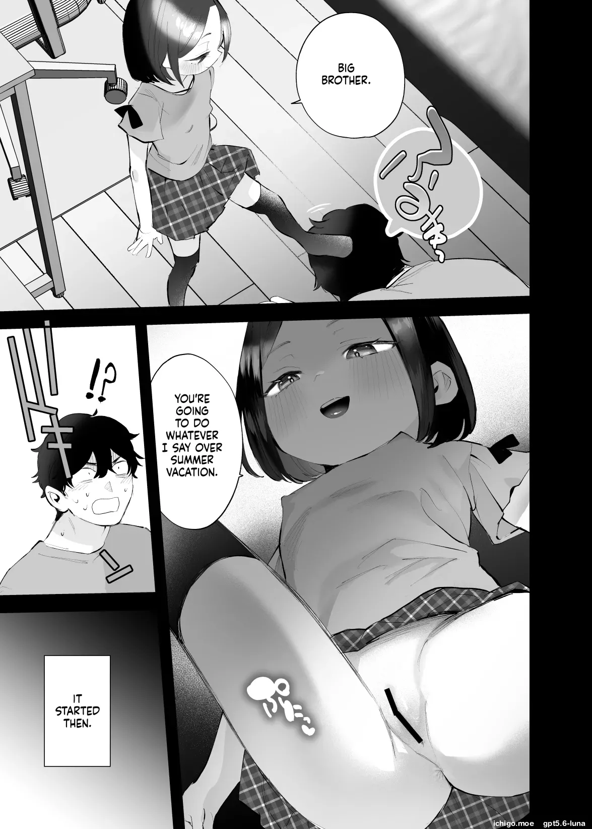 Squeezing my big brother's weak spot page 6 full