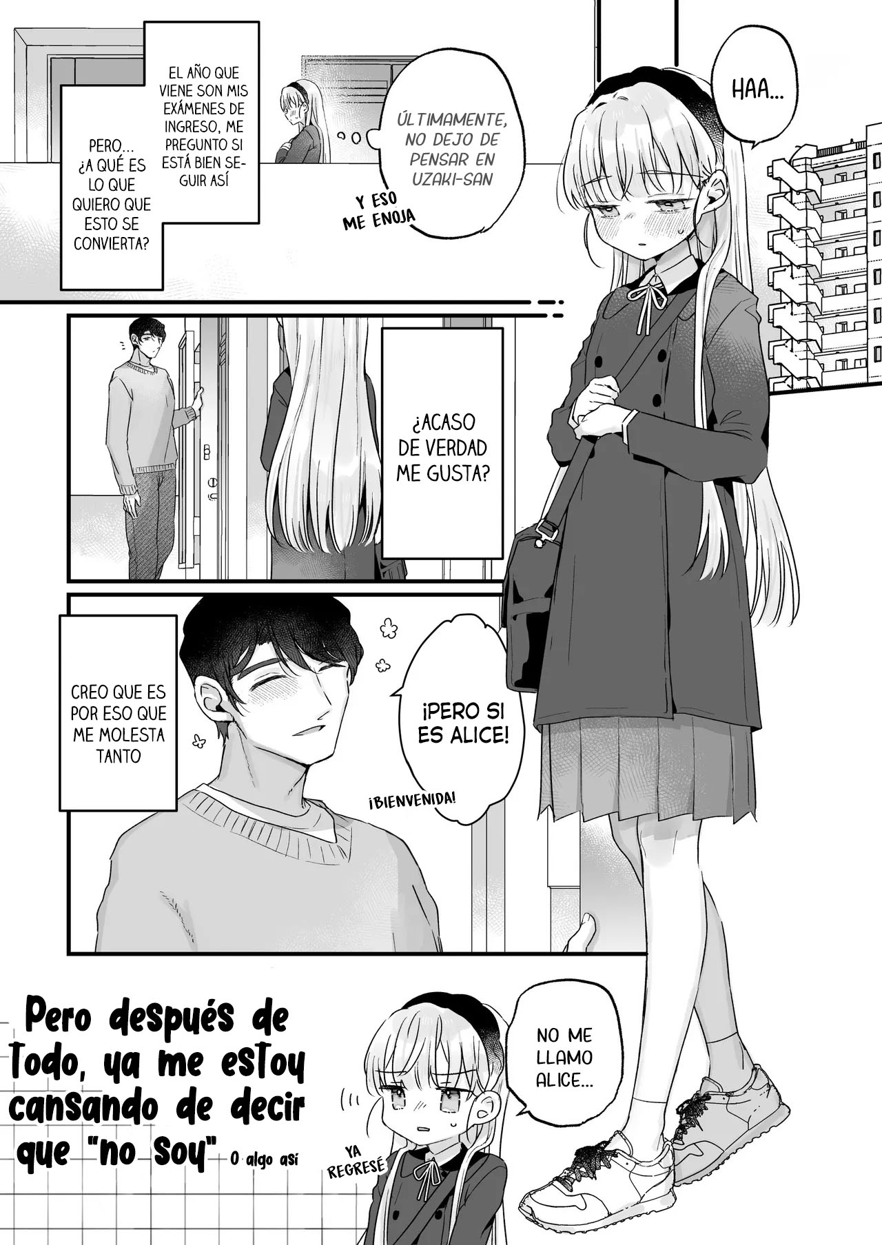 Sonna Ai nara Iranai 3 ~Arisu nanka Janai noni Tonari no Onii-san ga Arisu tte Yondekite nanka Kowai~ | No necesito ese tipo de amor 3 ~El pervertido de al lado me llama Alice y eso me asusta~ page 8 full