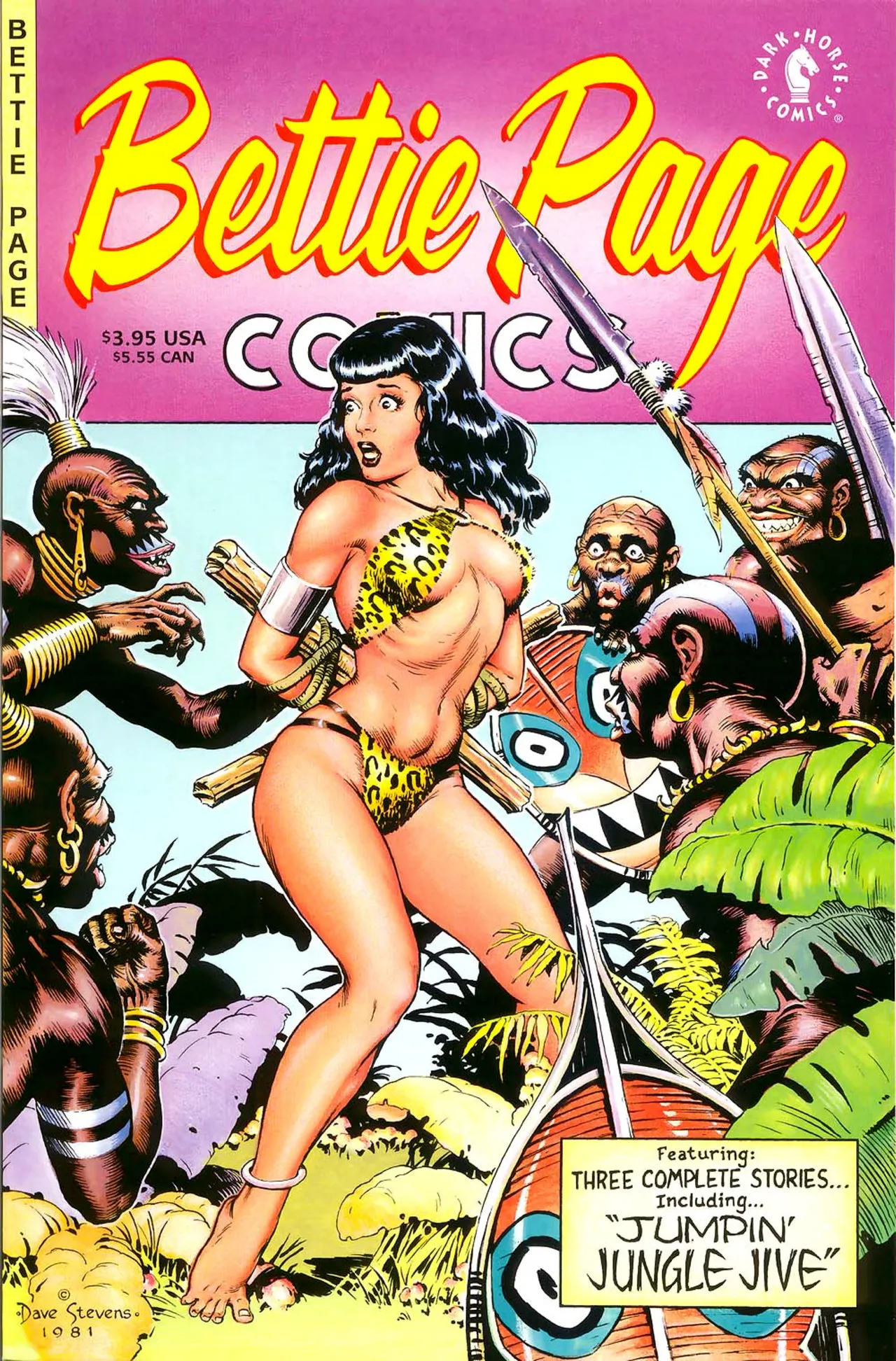 Bettie Page Comics #1 page 1 full