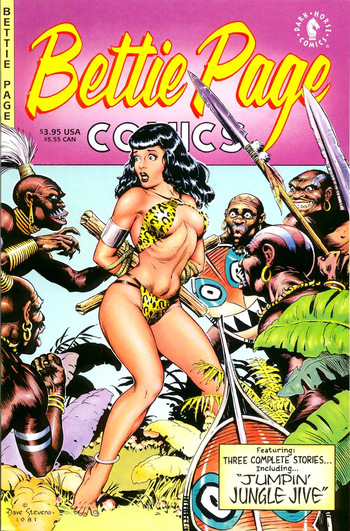 Bettie Page Comics #1 cover