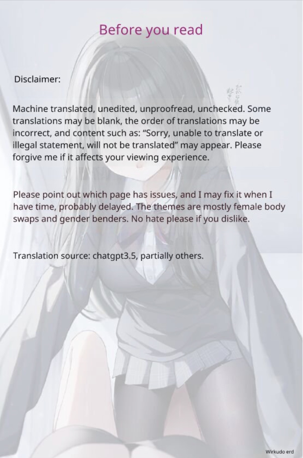 Forced girls transformation page 1 full