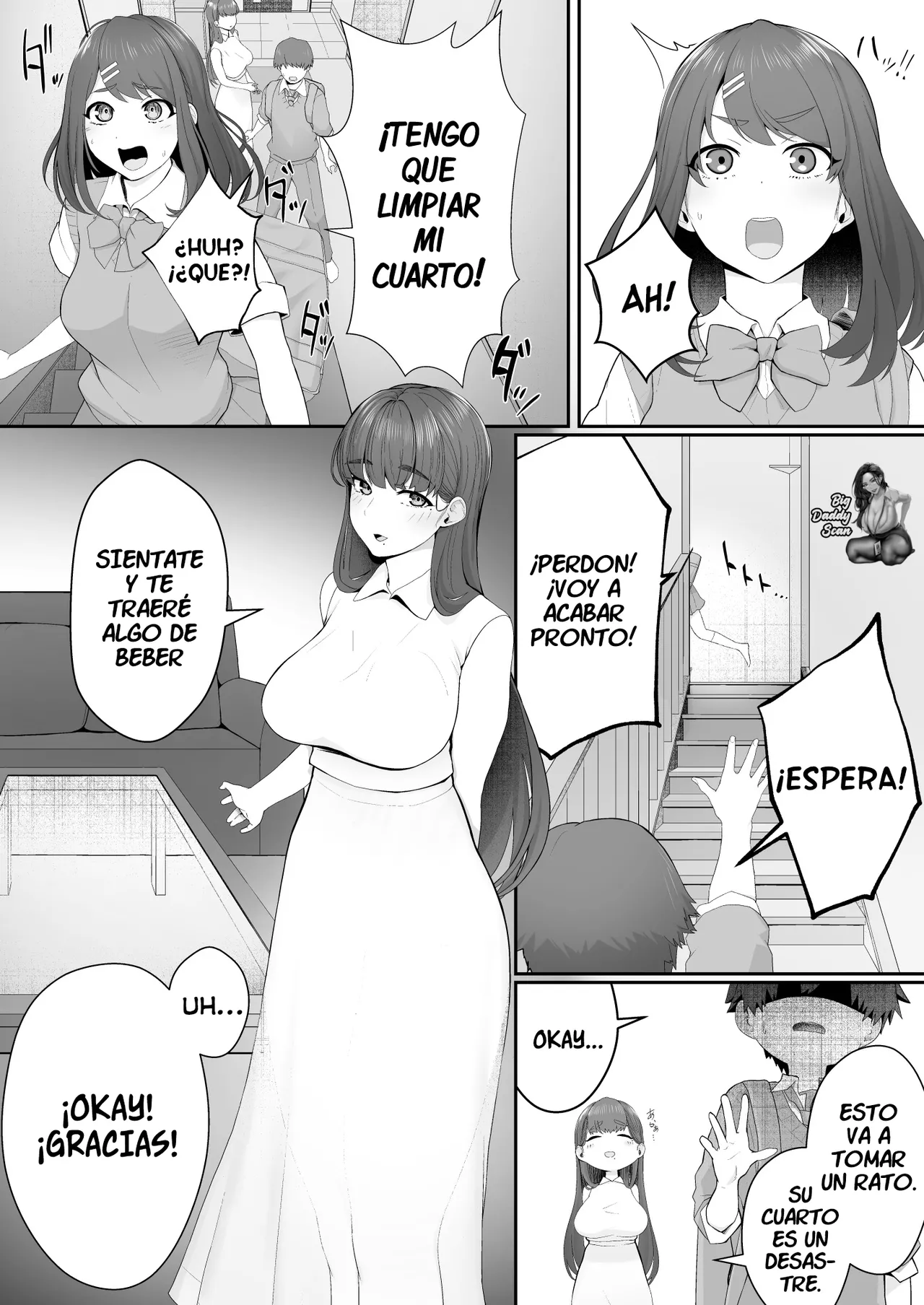 Kanojo no Onee-san ni Otosareru｜Fui Seducido Por La Hermana De Mi Novia page 4 full