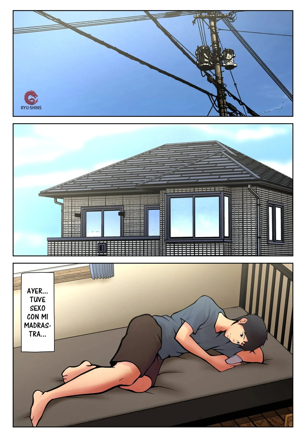 Giri no Oyako ga Doukyou Shitereba Kitto kou 2｜El Destino Inevitable de la Convivencia Entre una Madre y su Hijastro 2 page 3 full