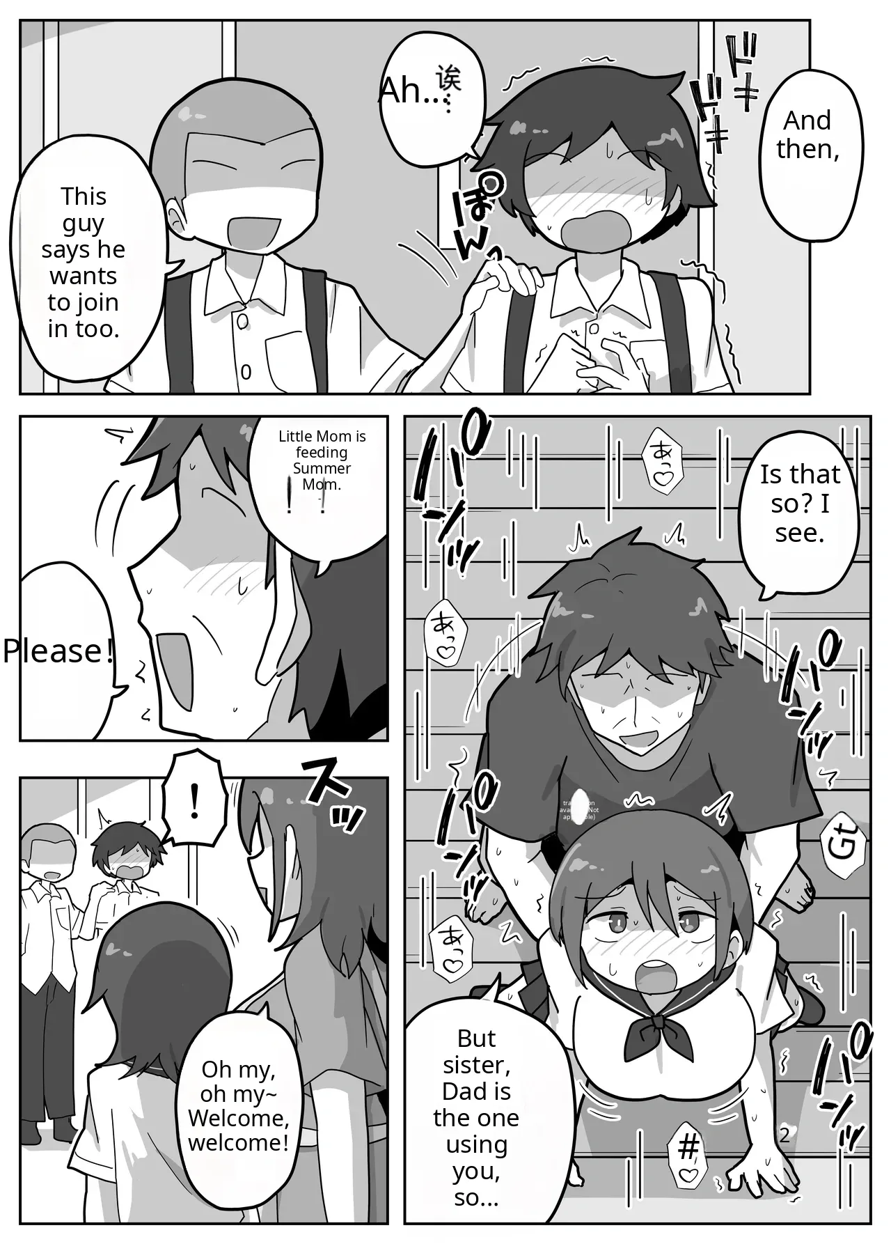 A story about joining in on a friend's family sex. page 5 full