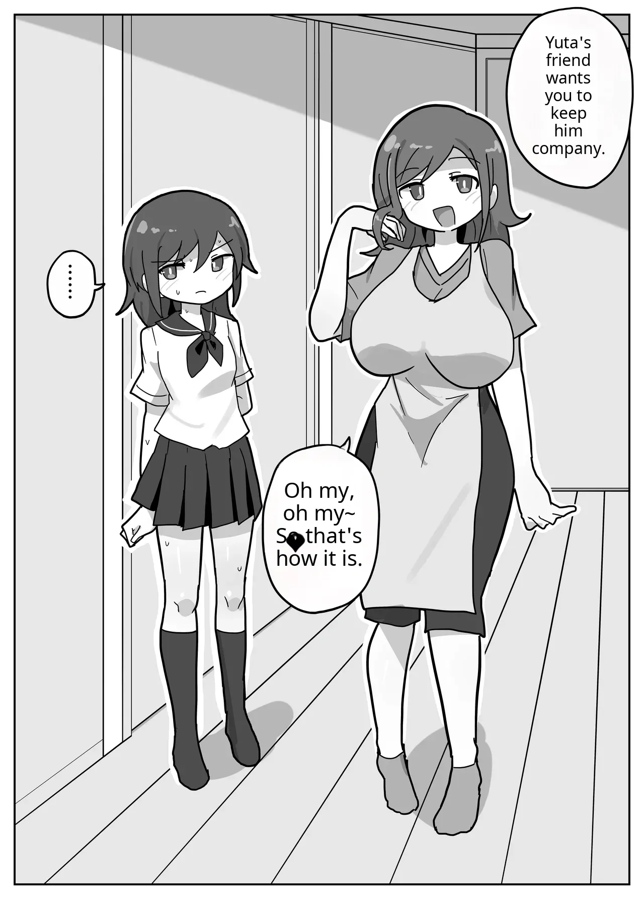 A story about joining in on a friend's family sex. page 6 full
