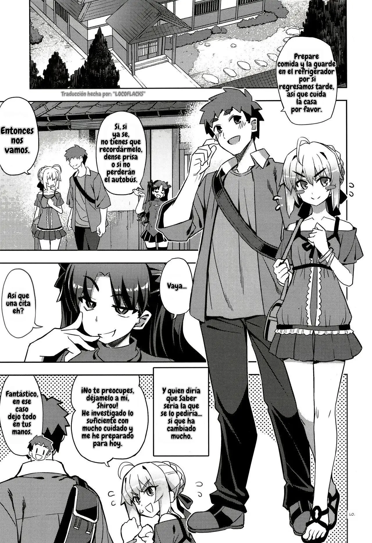 RE32 Shirou and Saber do lewd things at a hotel page 5 full