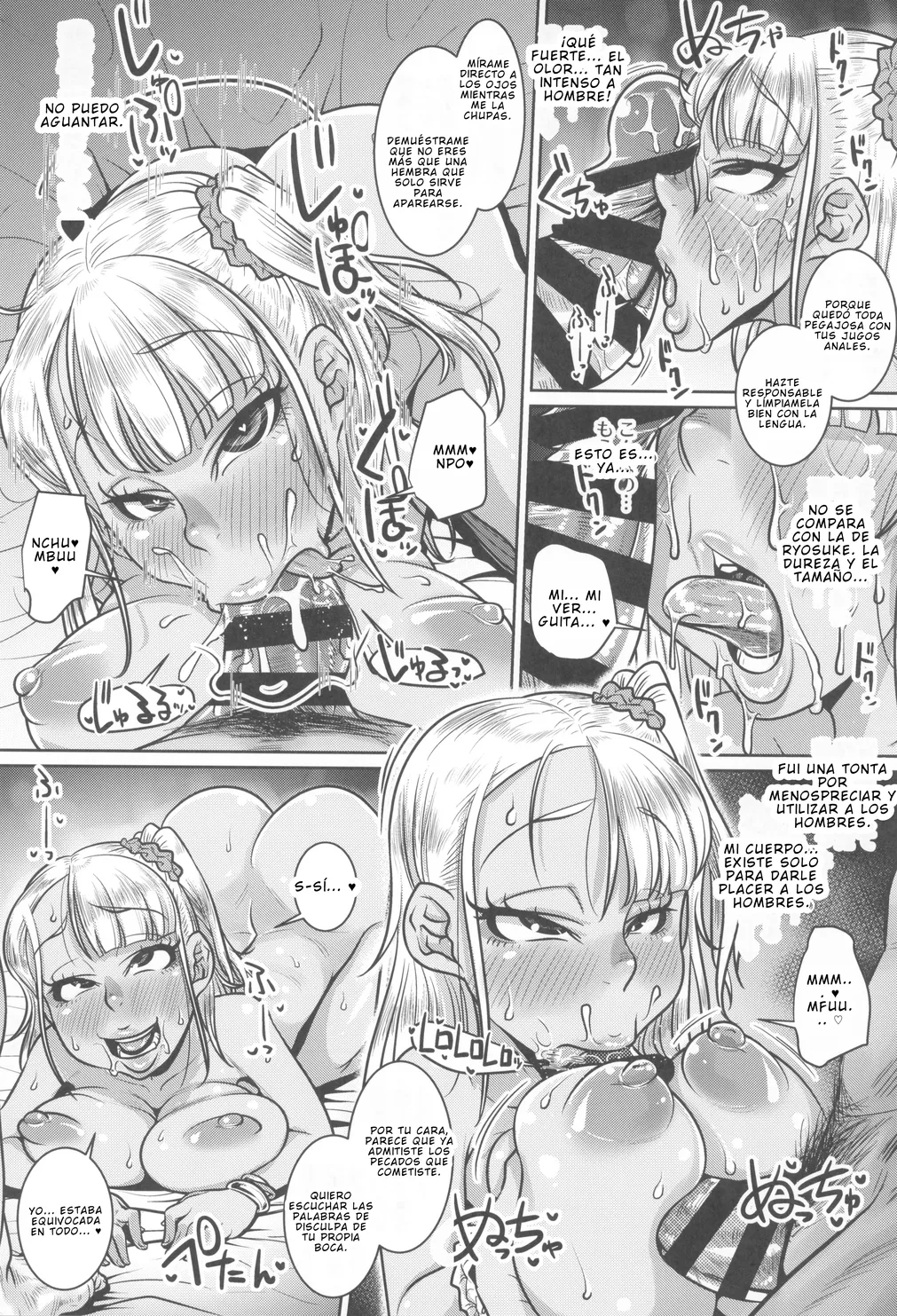 El viejo justiciero VS la JC gyaru morena extorsionadora page 10 full