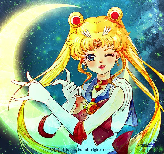 sailor moon art compilation page 5 full