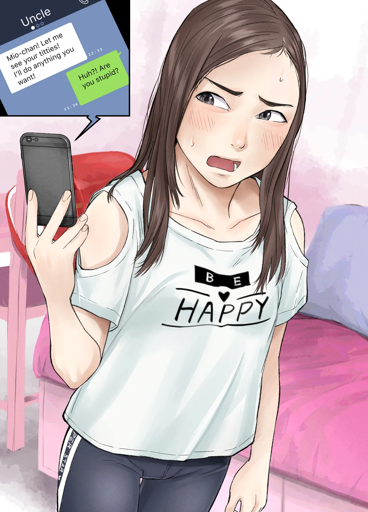JC Mio-chan, Naka ga Ii Oji-san no Onegai o Iroiro Kiite ageru. page 3 full