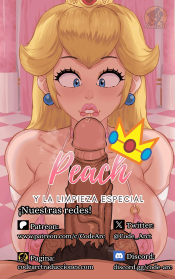 Peach y la limpieza especial cover