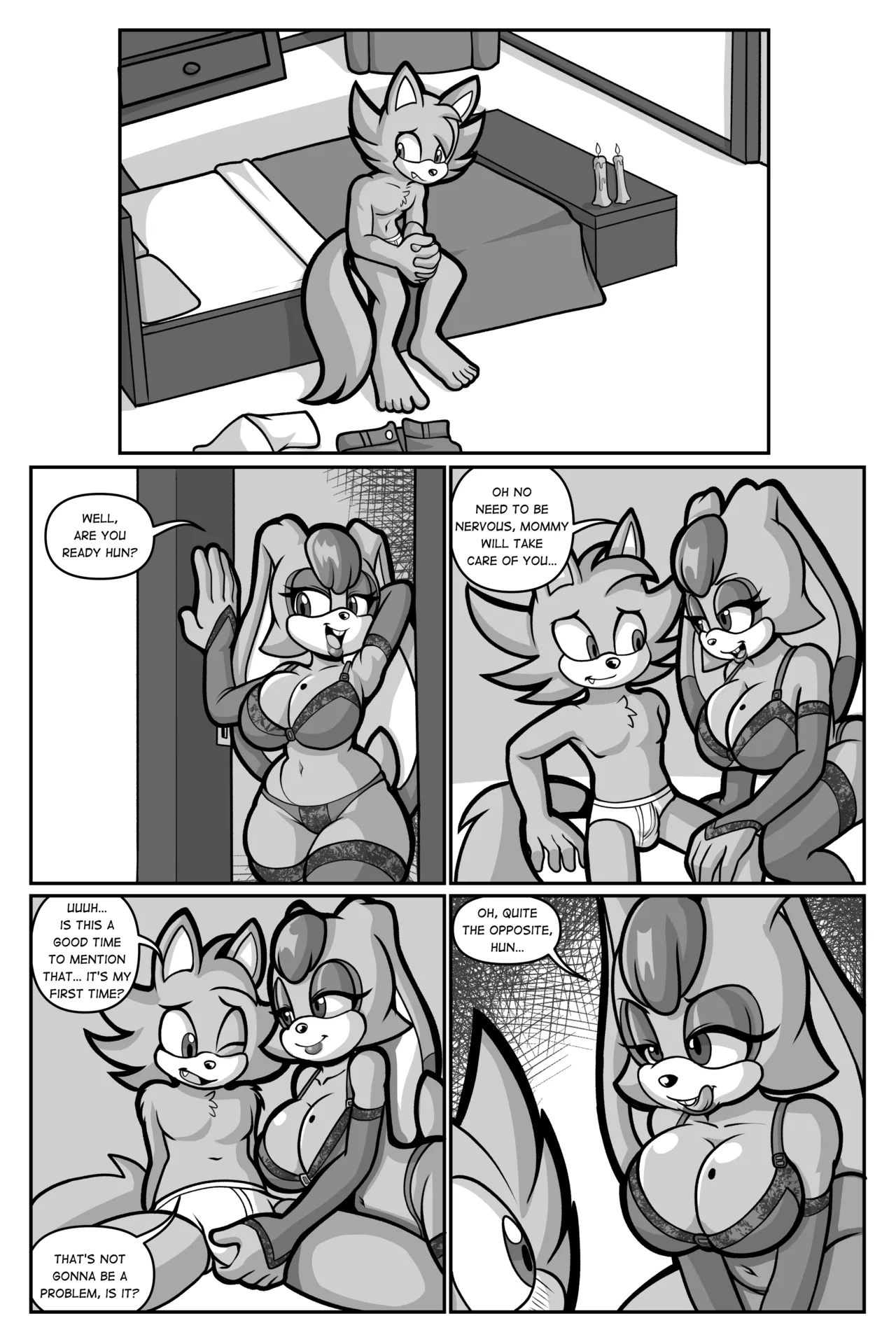 Vanilla's Night Job page 5 full