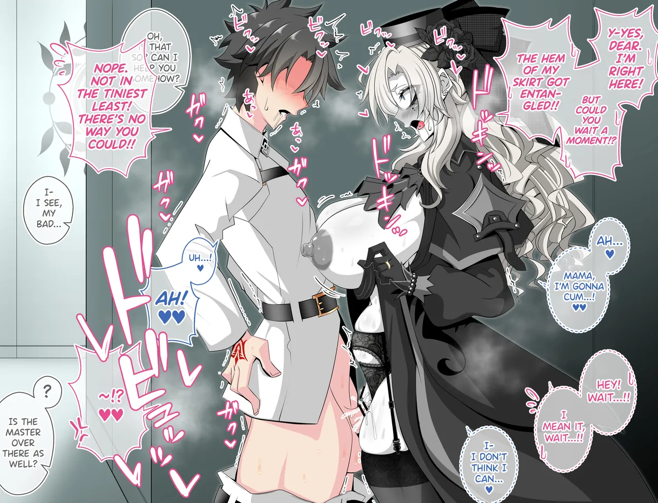 『Kriemhild and Pure Love NTR Cheating Erotica A Close Call in the Hallway』 page 6 full