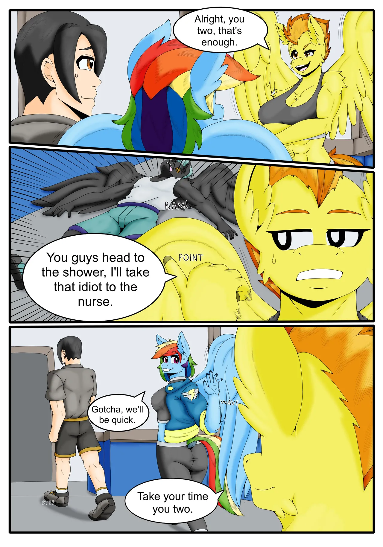 A Good Work Out page 6 full