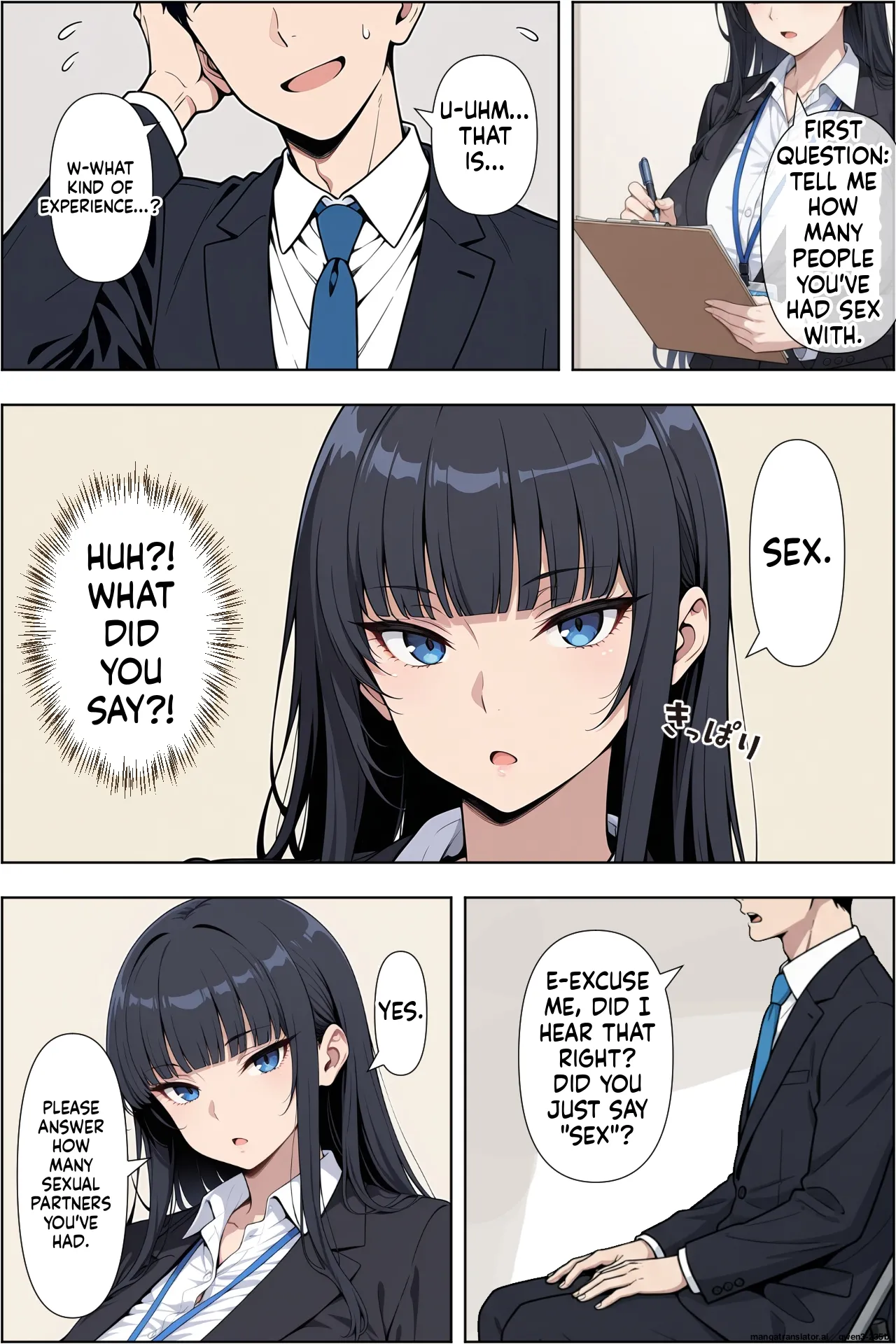 Tenshoku shitara bakunyuu gyaru shachou no seiyoku shori-gakari ni ninmei sareta kudan page 3 full