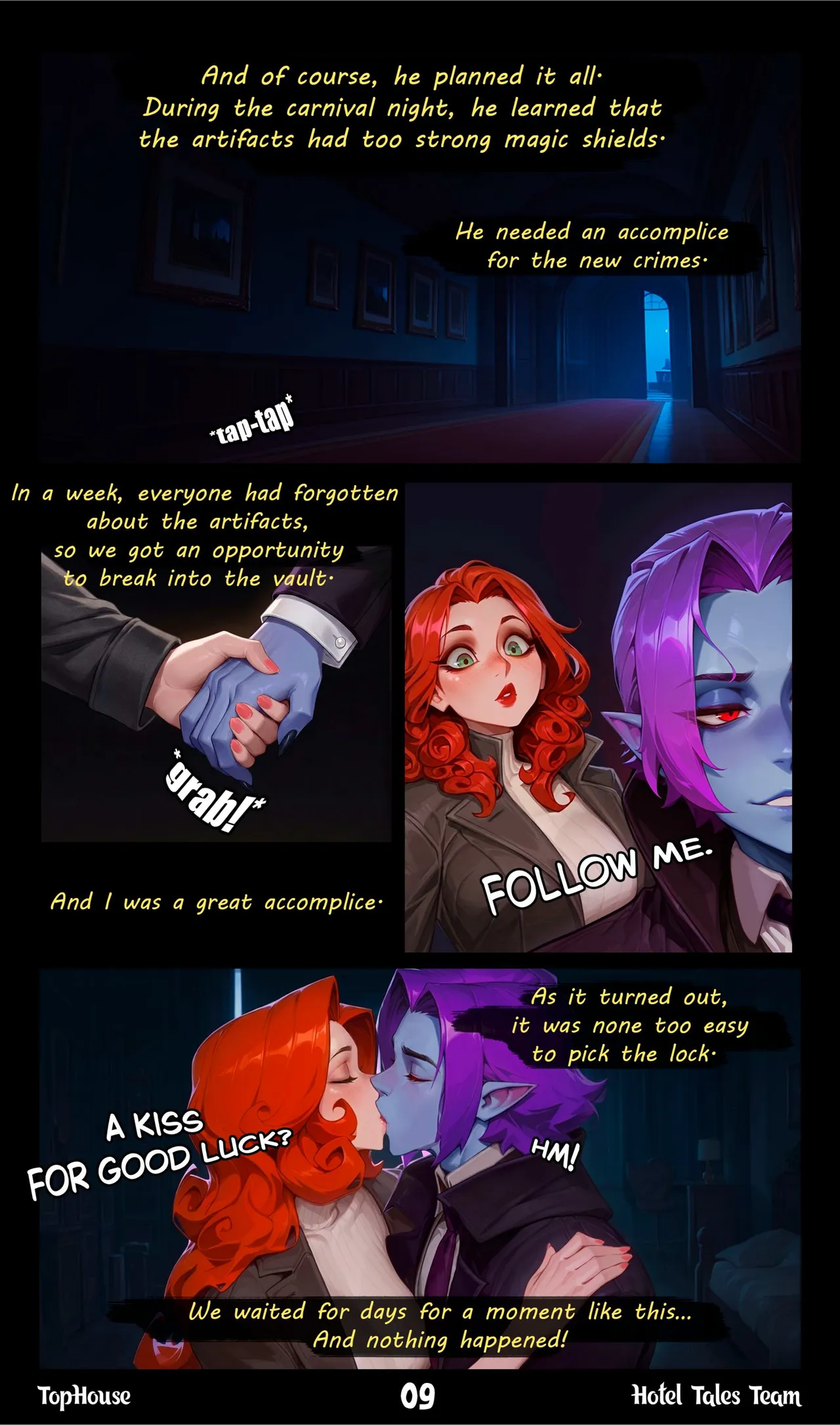 Hotel Tales Comics Vol.2 - The Bite That Broke Love English page 10 full
