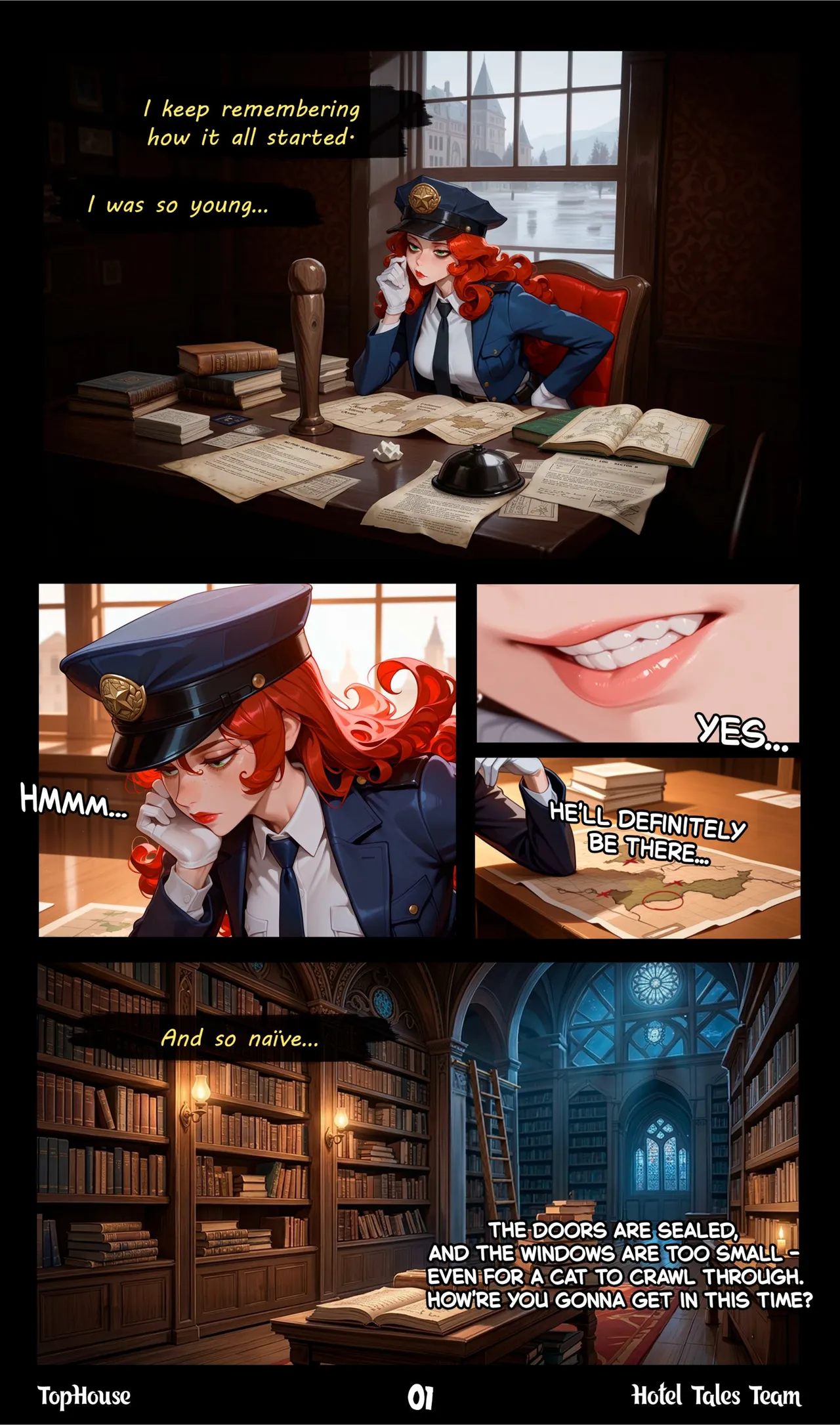 Hotel Tales Comics Vol.2 - The Bite That Broke Love English page 2 full
