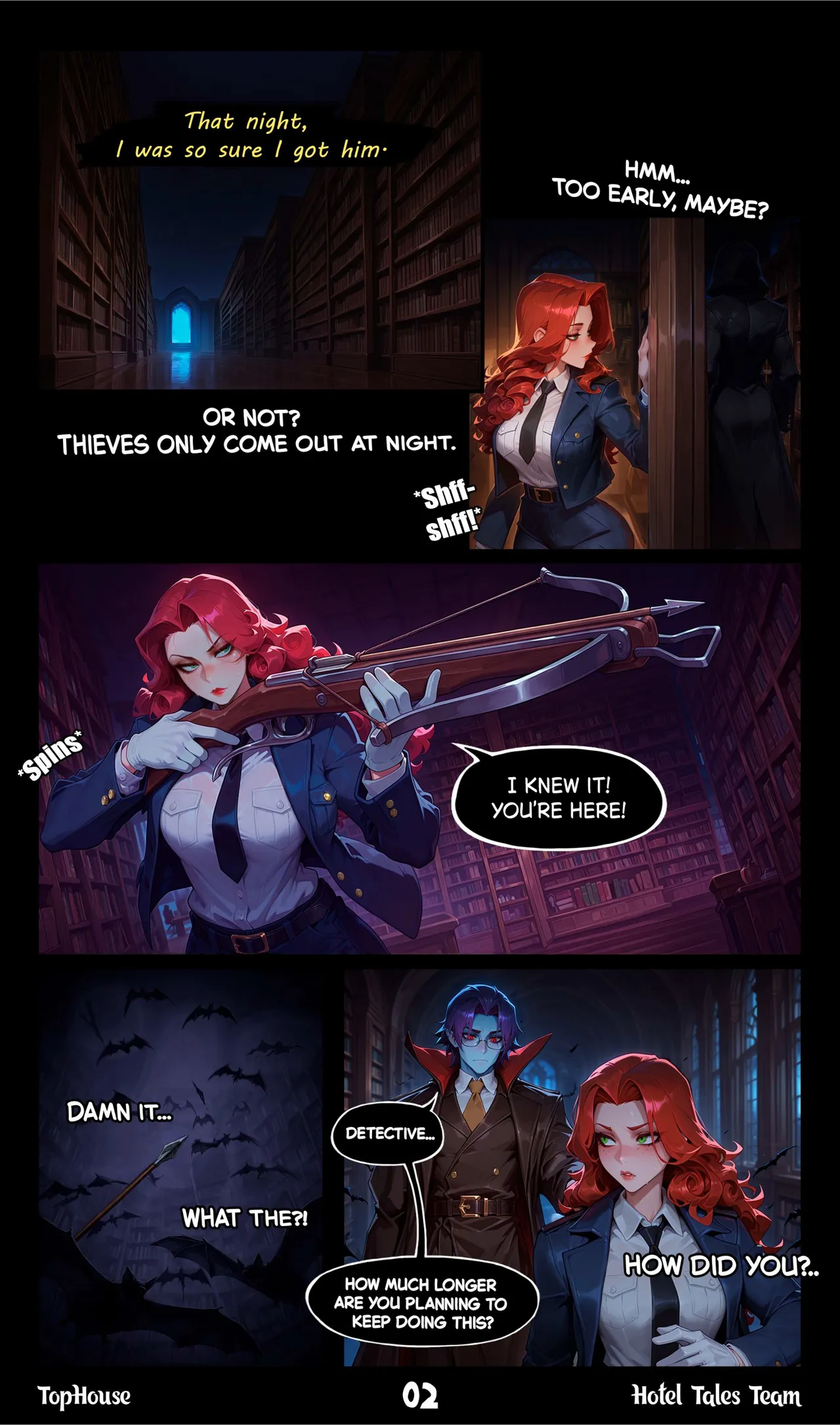 Hotel Tales Comics Vol.2 - The Bite That Broke Love English page 3 full