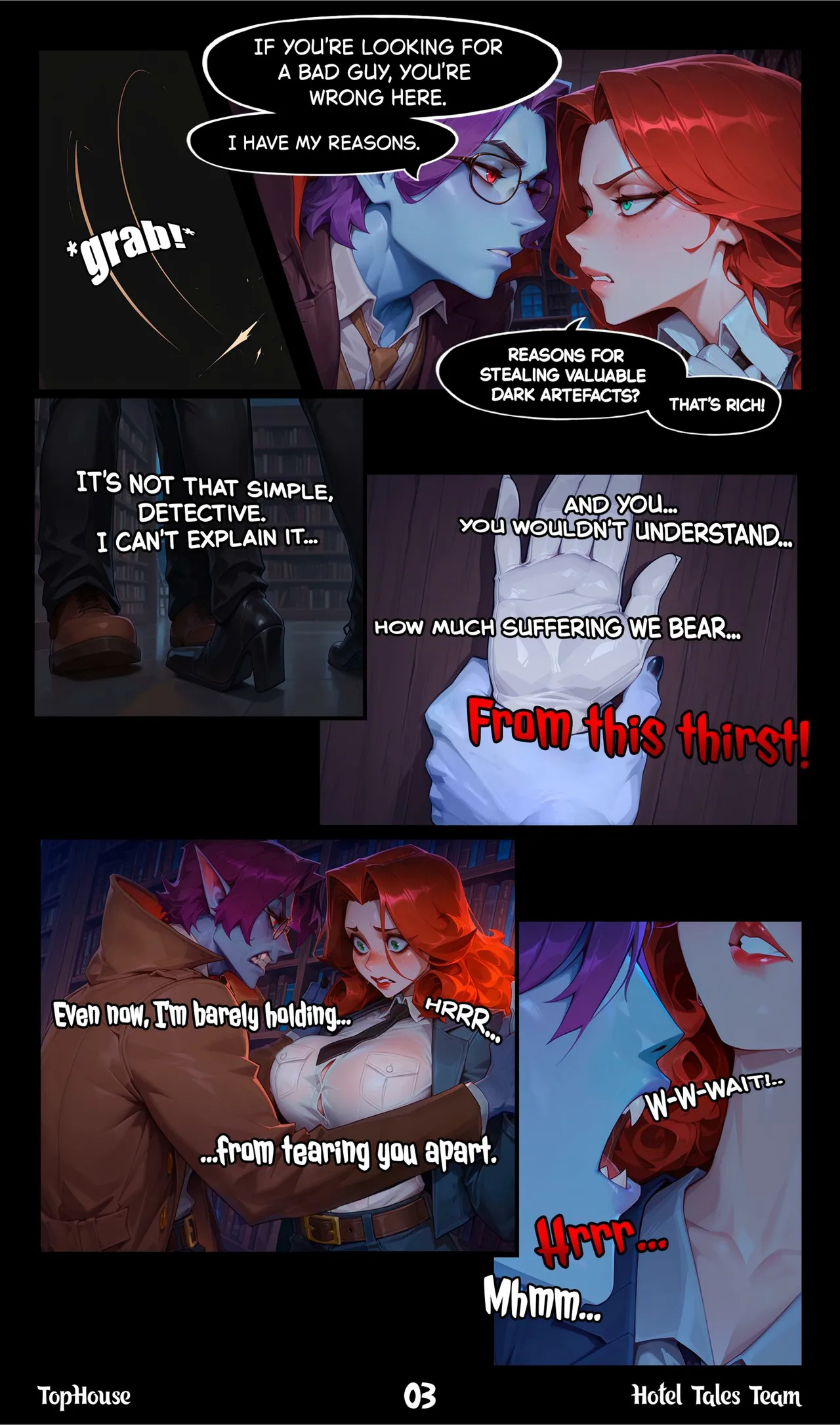 Hotel Tales Comics Vol.2 - The Bite That Broke Love English page 4 full